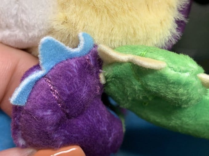 chip and dale dinosaur plush