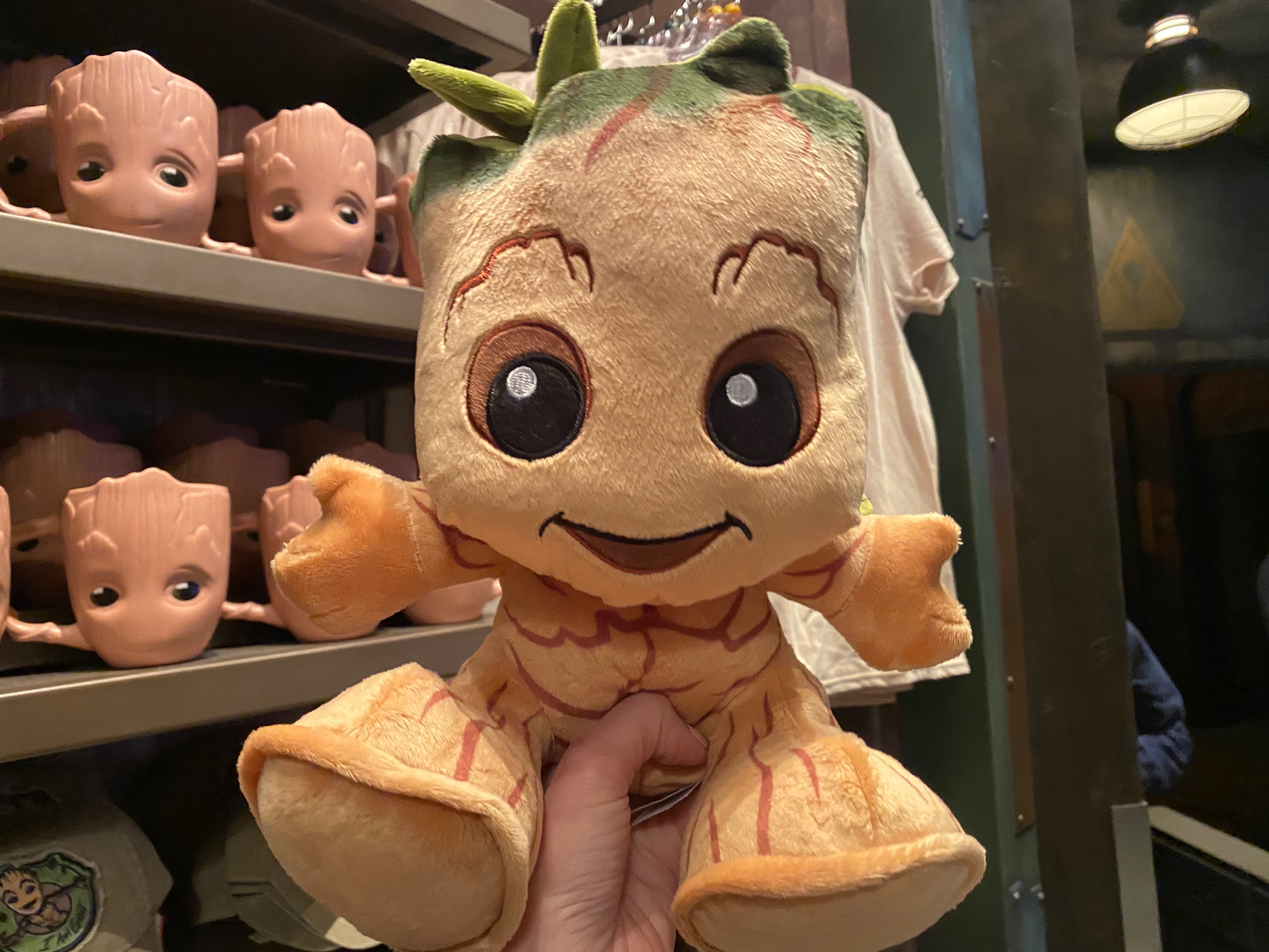 PHOTOS New Baby Groot Big Feet Plush Soars Into Disney California