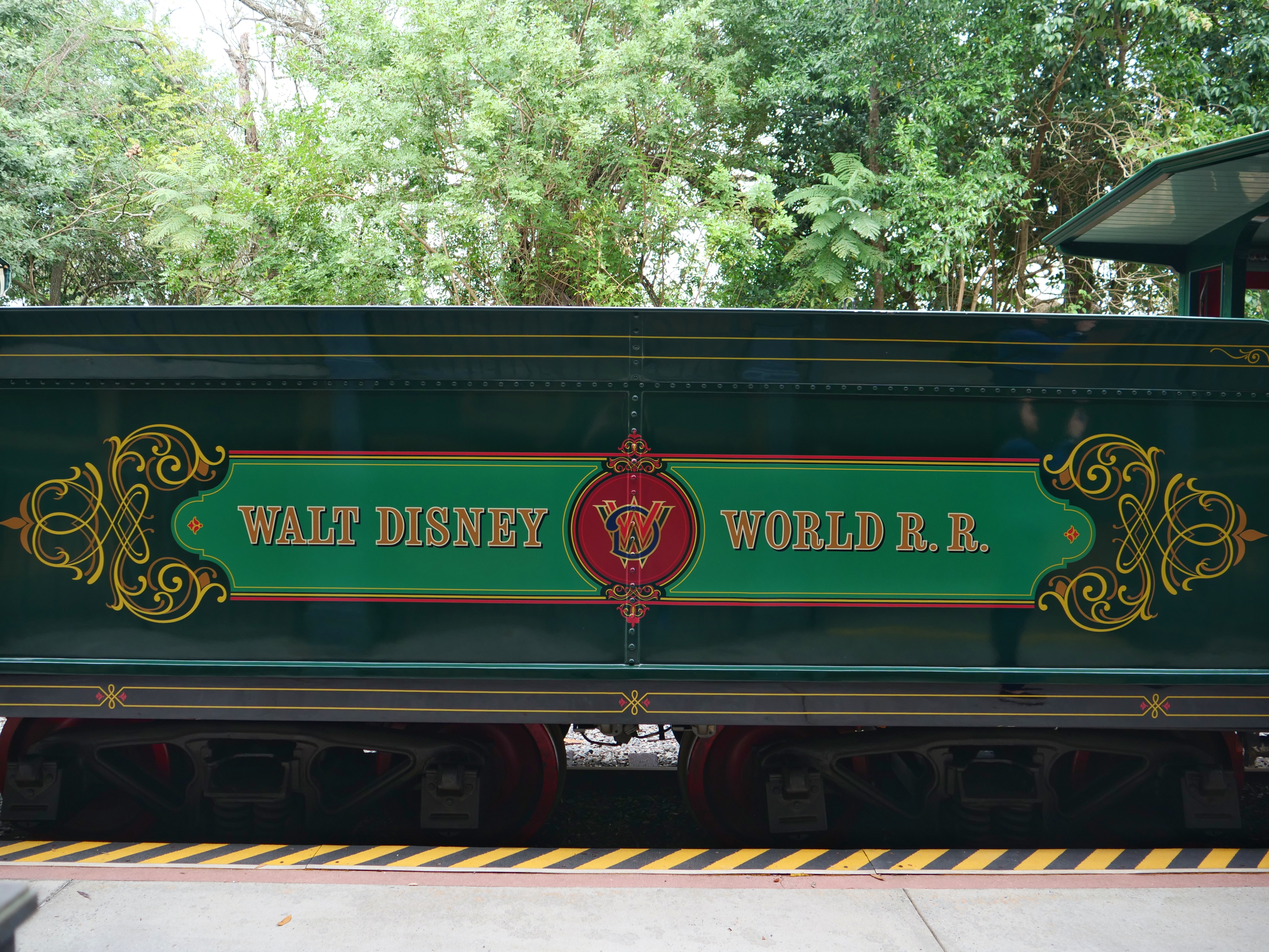 Fantasyland Station Train Exhibit Coal Car
