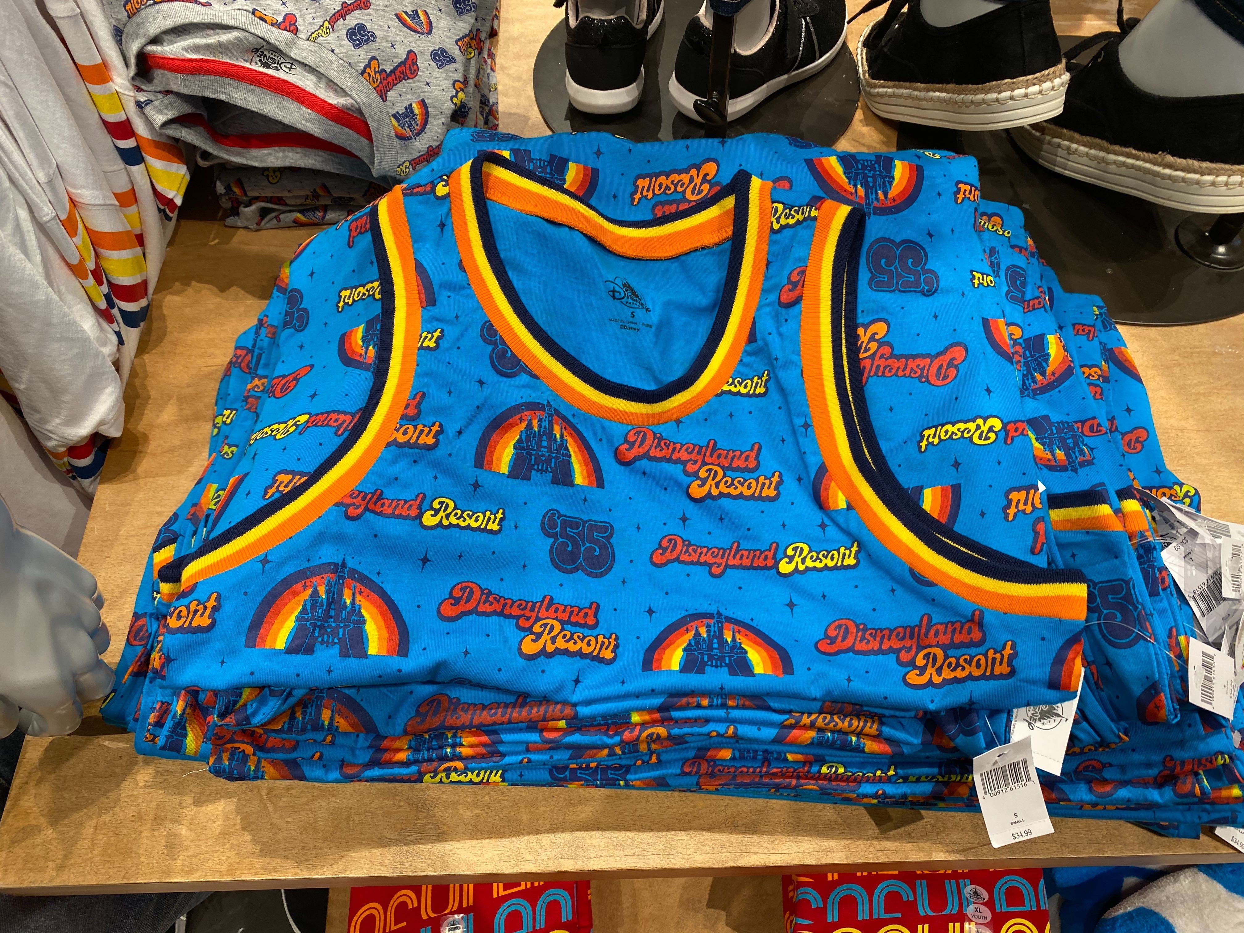disneyland resort blue tank top