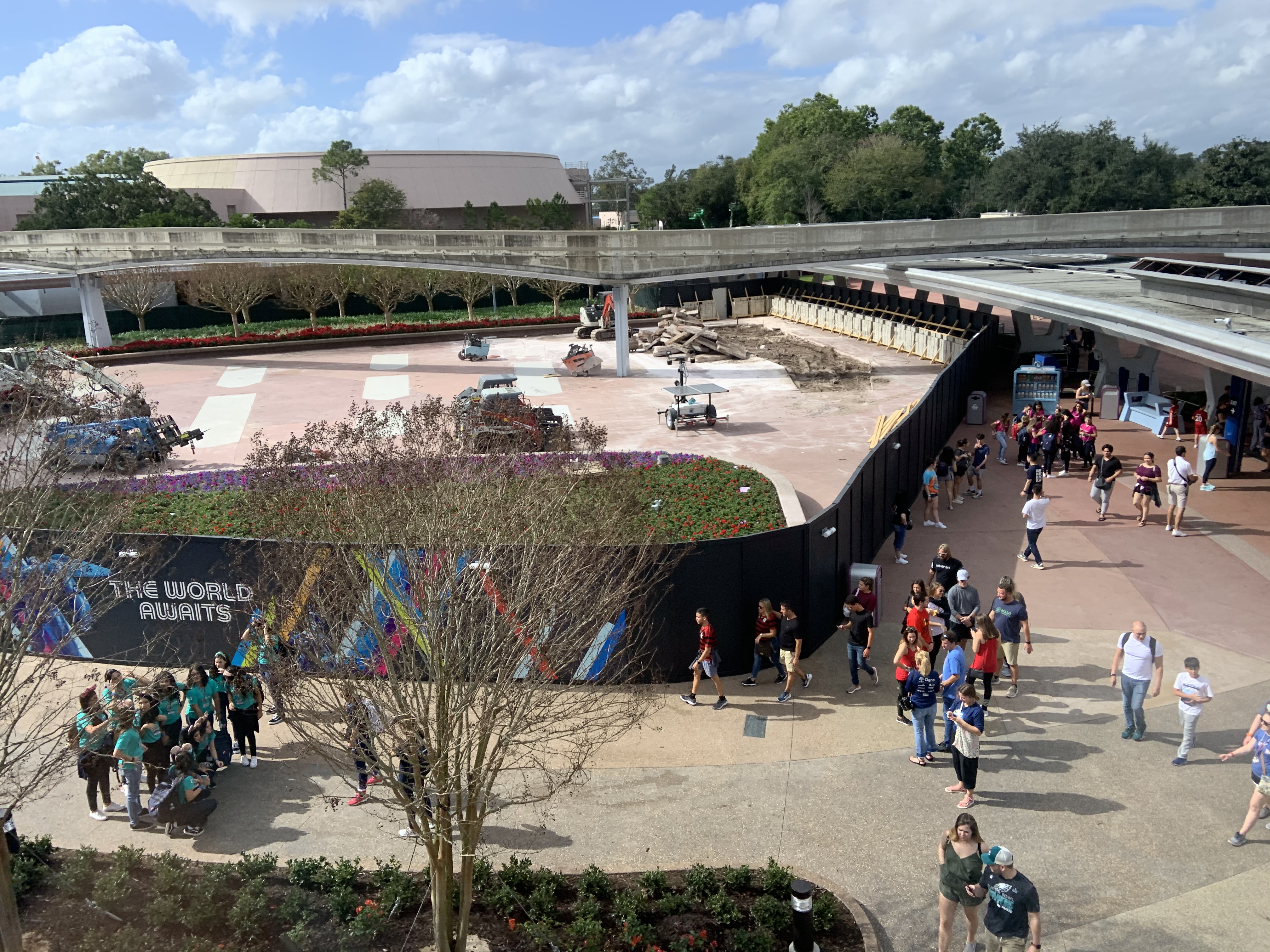 EPCOT entry fountain 1/11/20 1