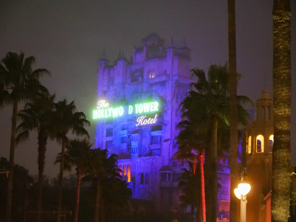 Holltwood Tower Hotel in Fog