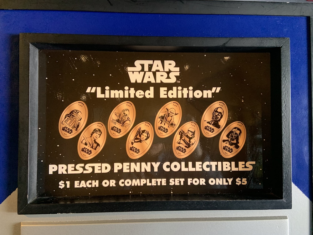 New penny machine Mission Space 1/8/20 2