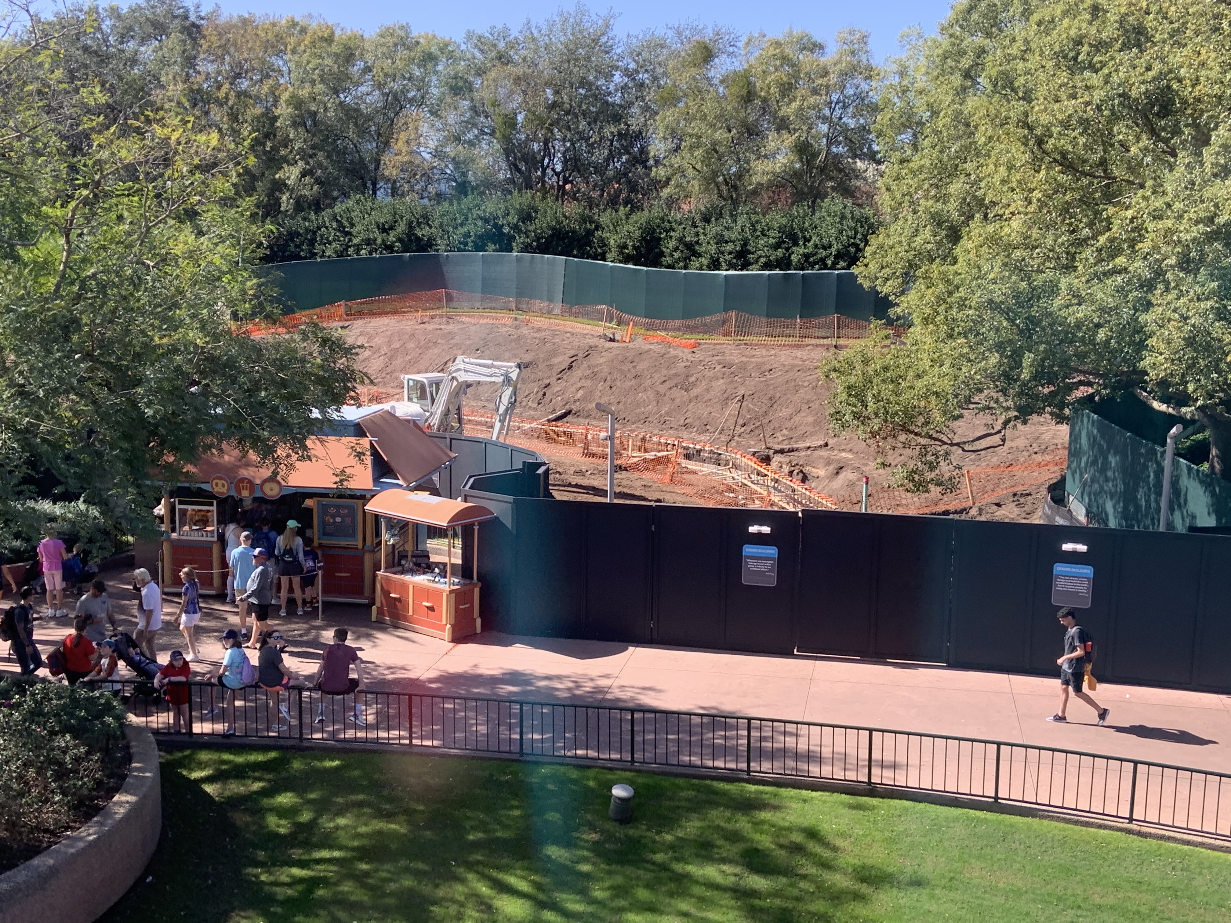 Imagination pavilion landscaping 1/13/20