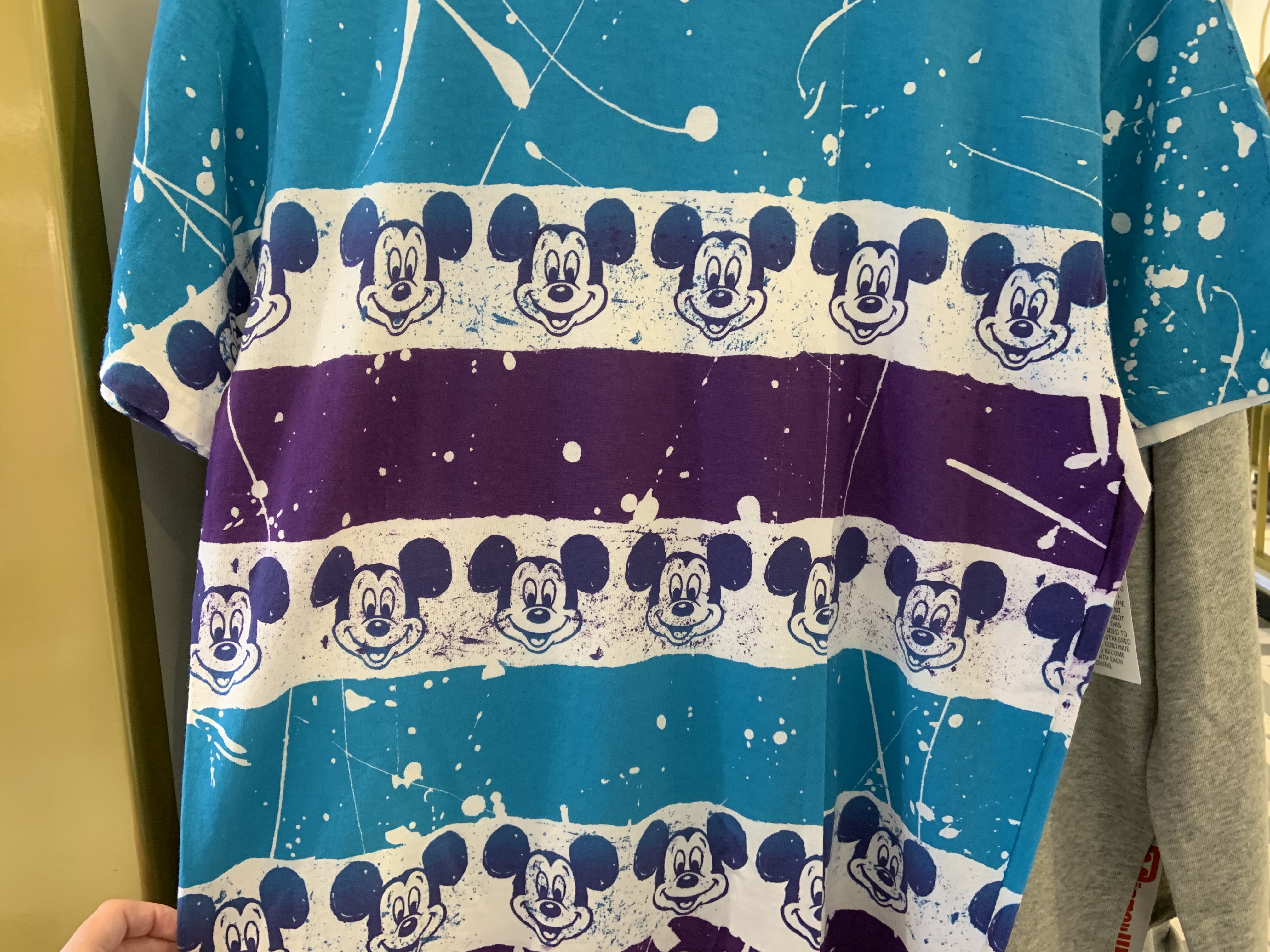 Pain splatter Mickey shirt 1/18/20 2