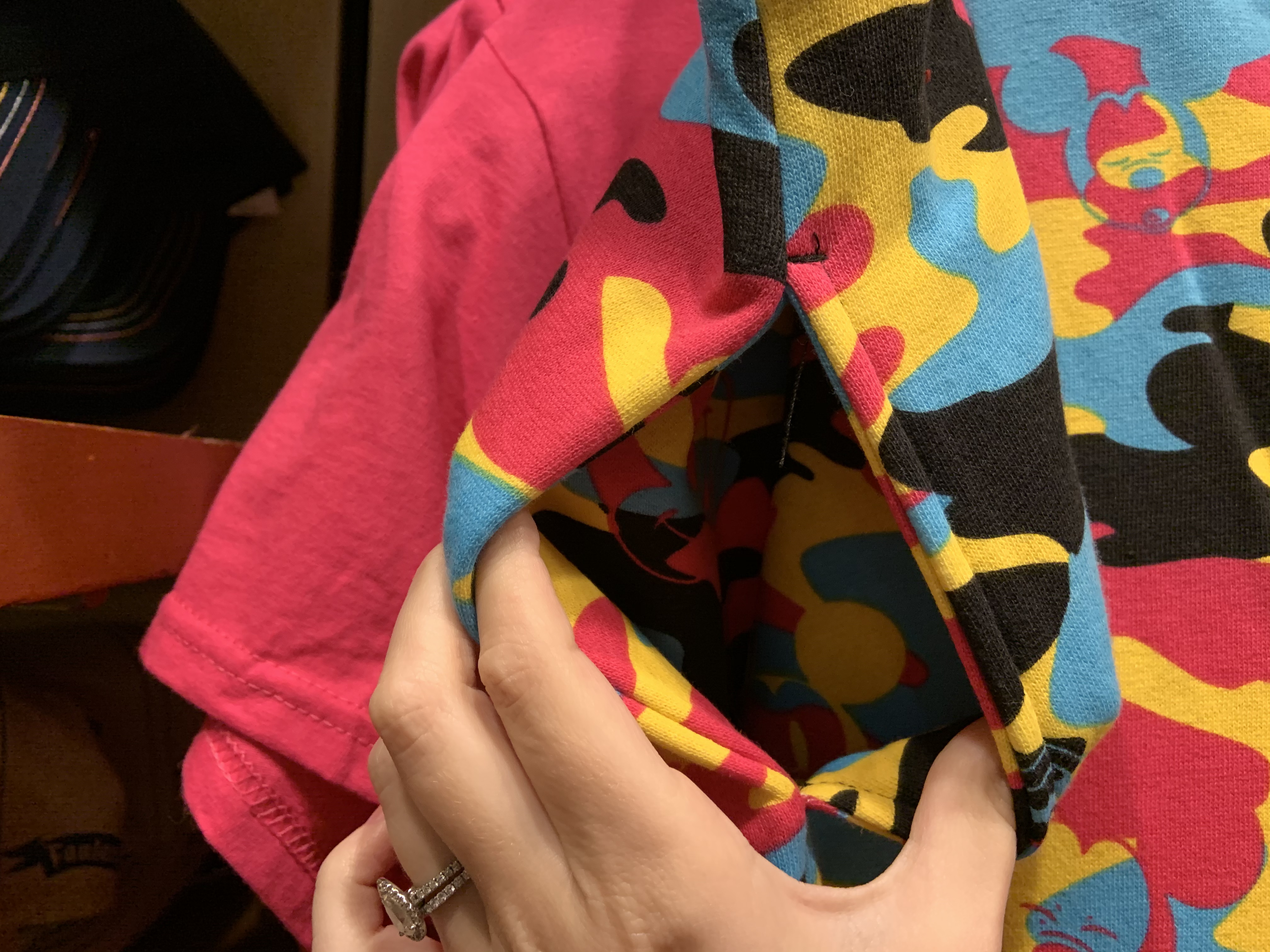 Mickey camo pants 1/1/20 3