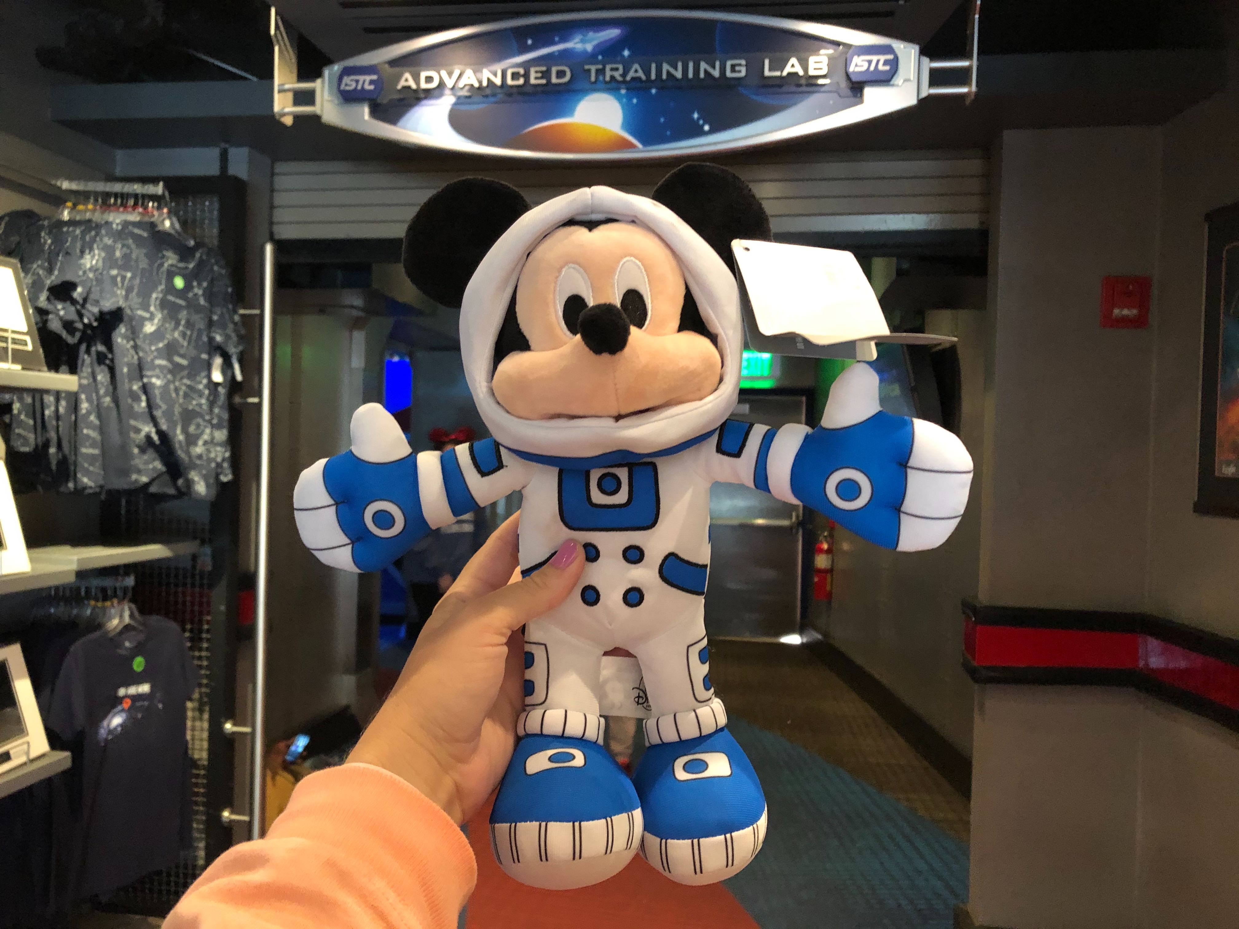 astronaut mickey mouse plush