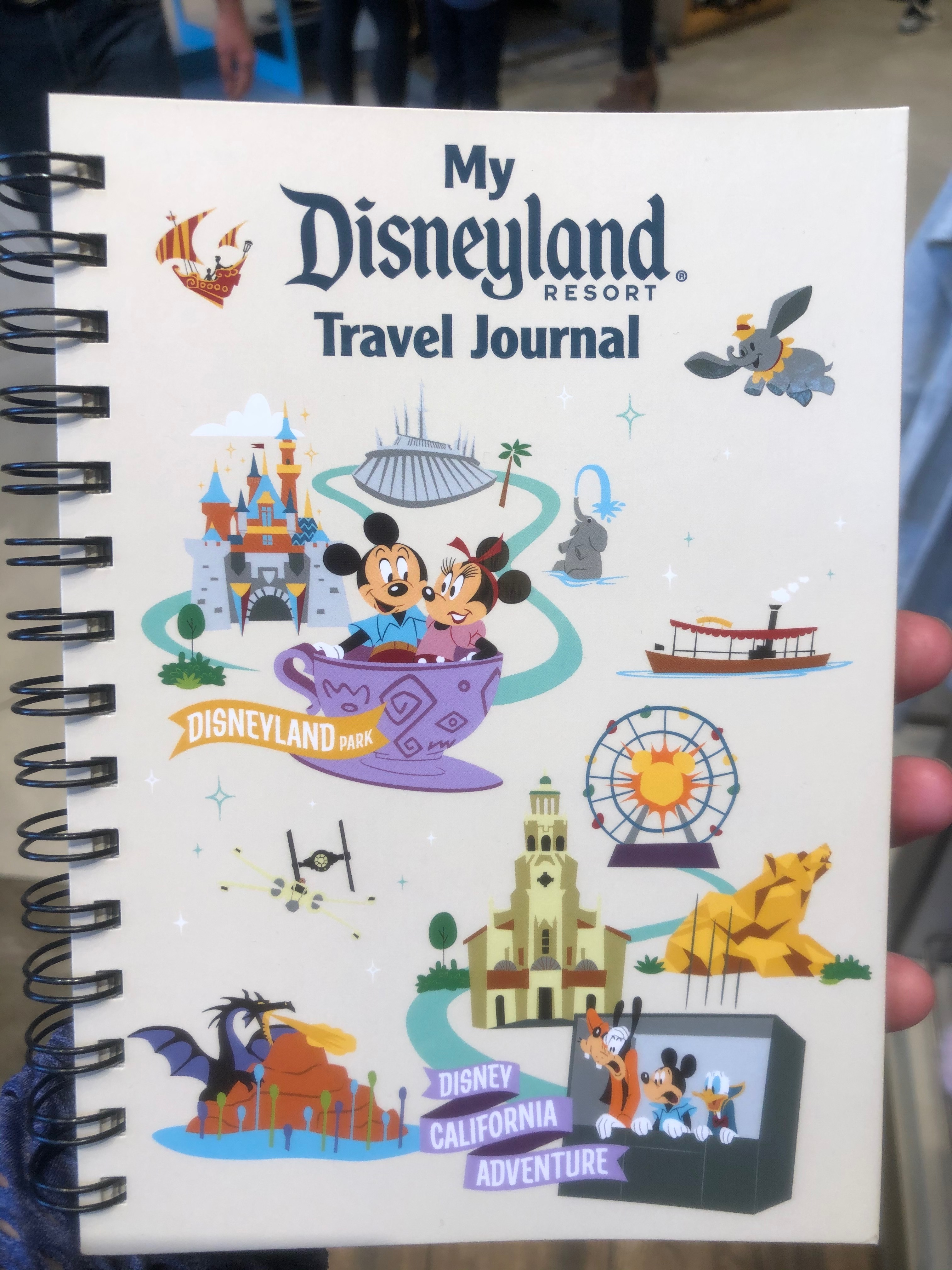 Disneyland My Travel Journal NEW Park Life Edition