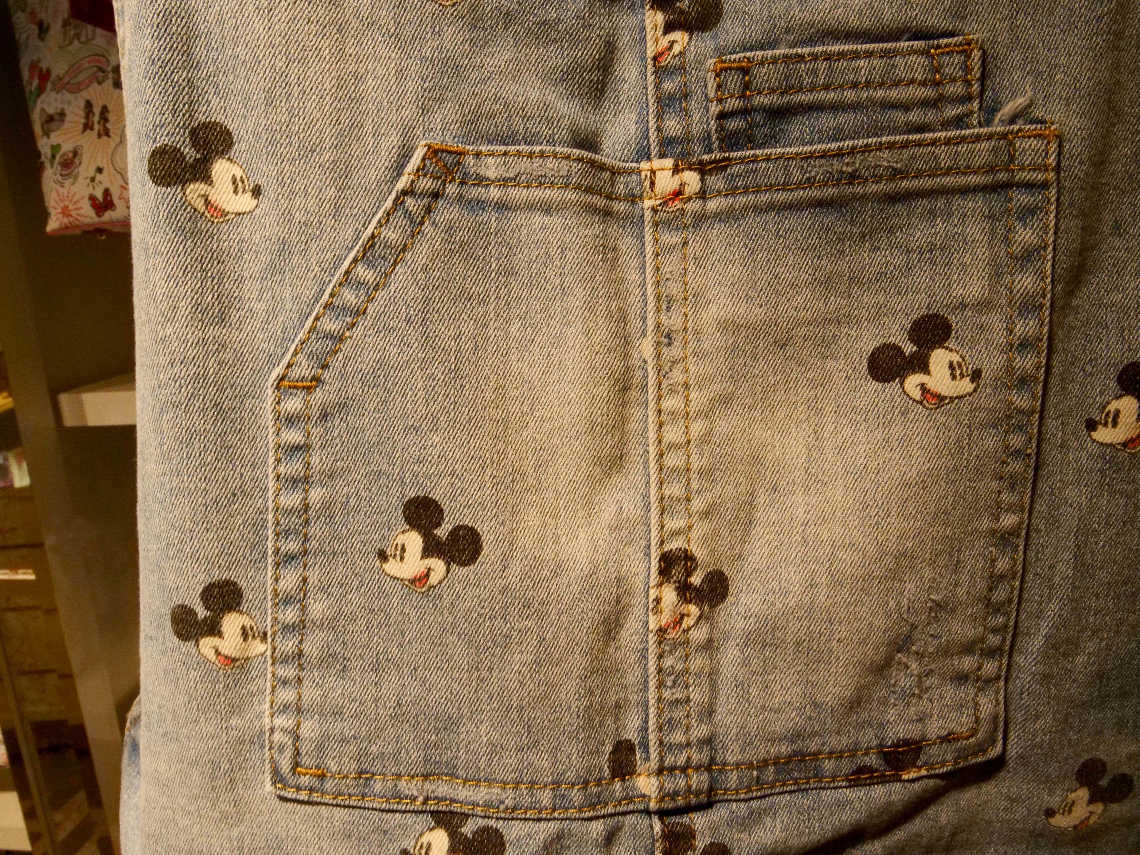 Denim Apparel Mickey Print at Hollywood Studios
