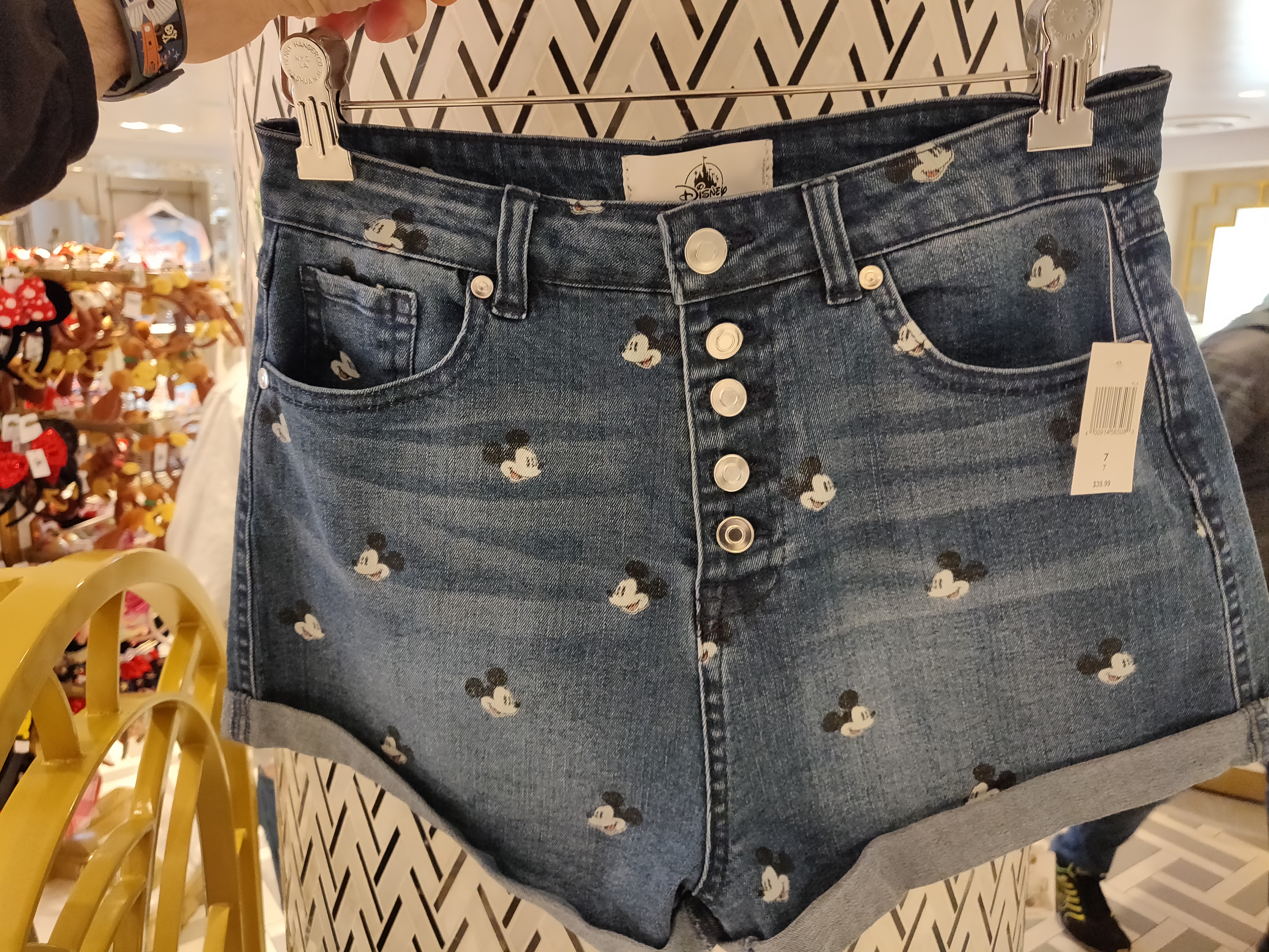 Denim Shorts at Hollywood Studios