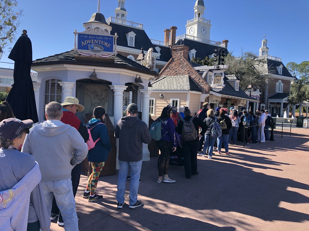 EPCOT Photo Report 1 20 20 Skyliner Popcorn Line.jpg?auto=compress%2Cformat&fit=scale&h=750&ixlib=php 1.2