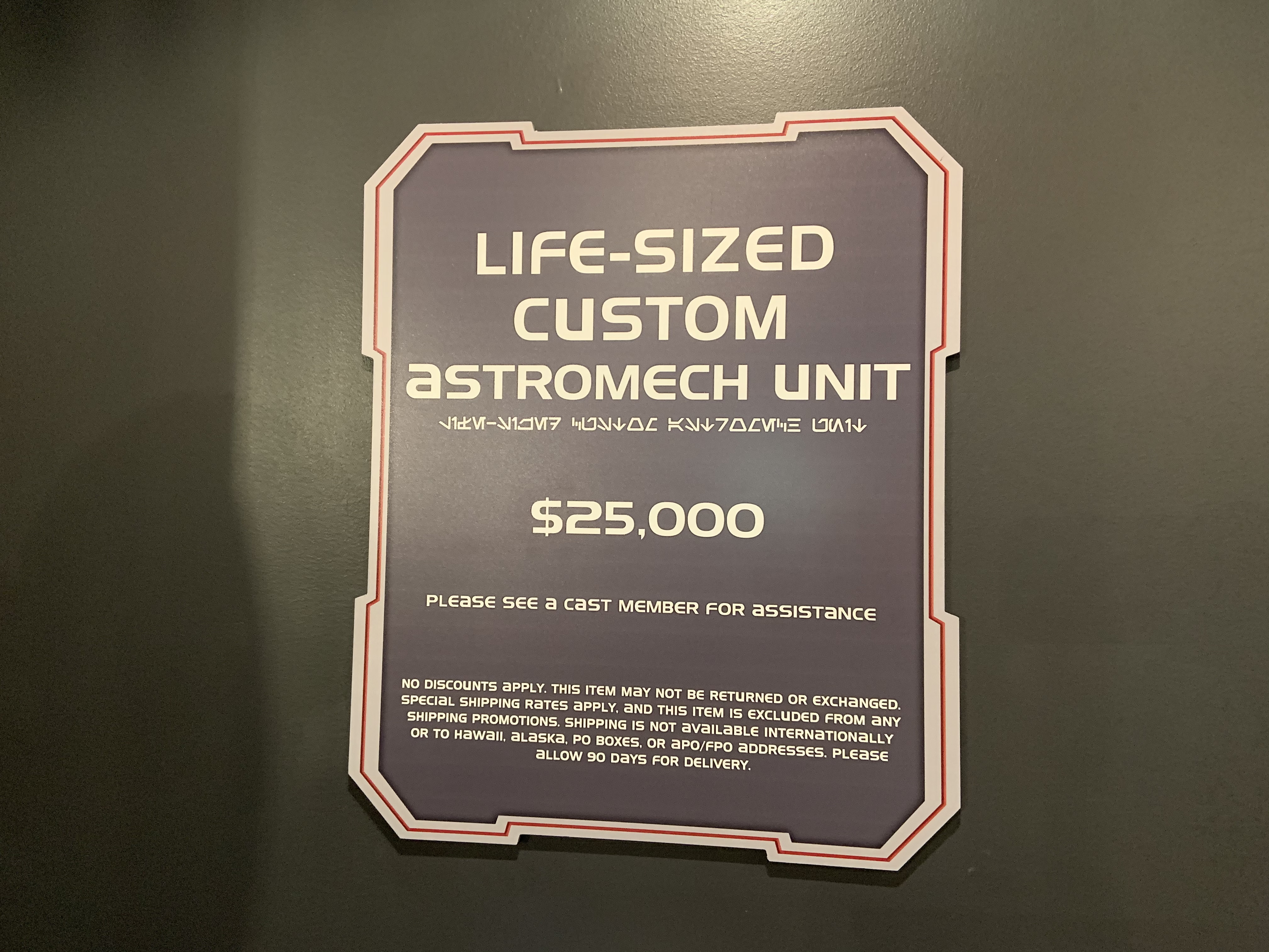 Expensive astromech 1/18/20 2