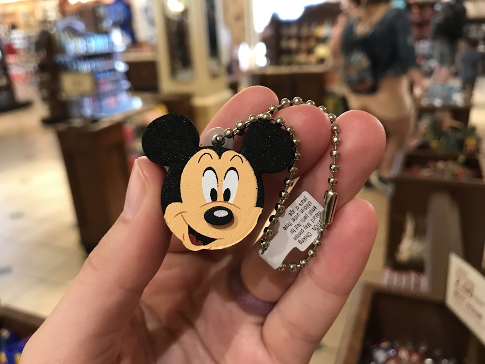 Mickey Mouse Keychain Disney Tokyo Disney Resort limited