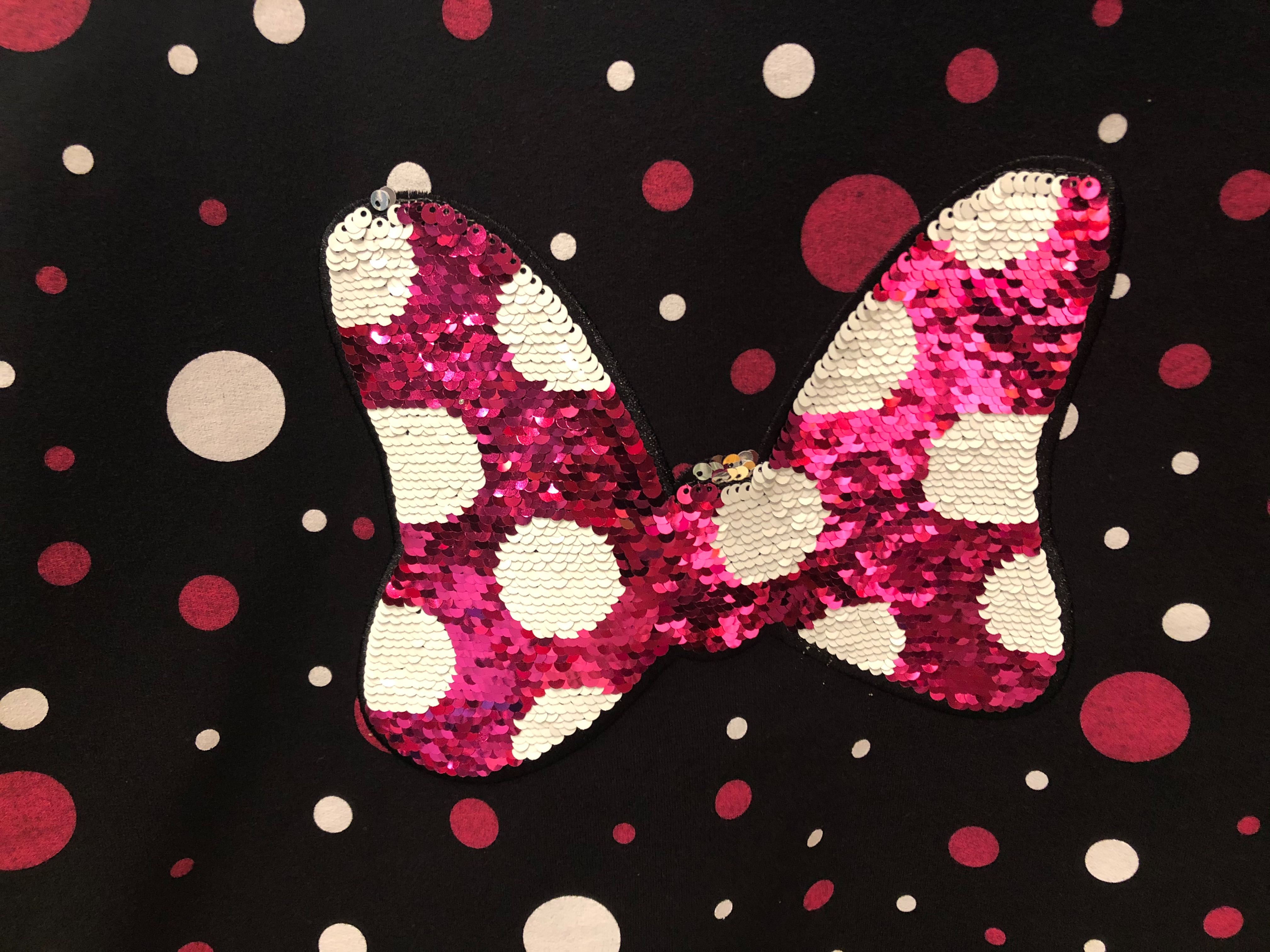 Rock The Dots Women's Flip Sequined Long-Sleeved T-Shirt