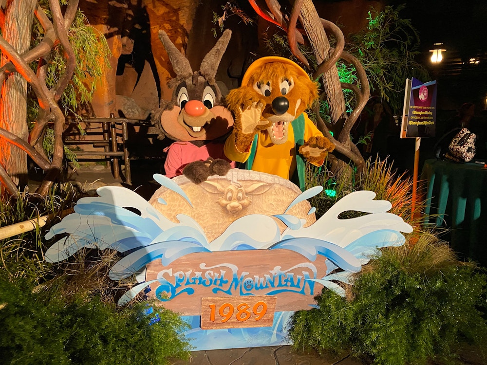 Brer Rabbit and Brer Fox Disneyland After Dark: 80's Nite