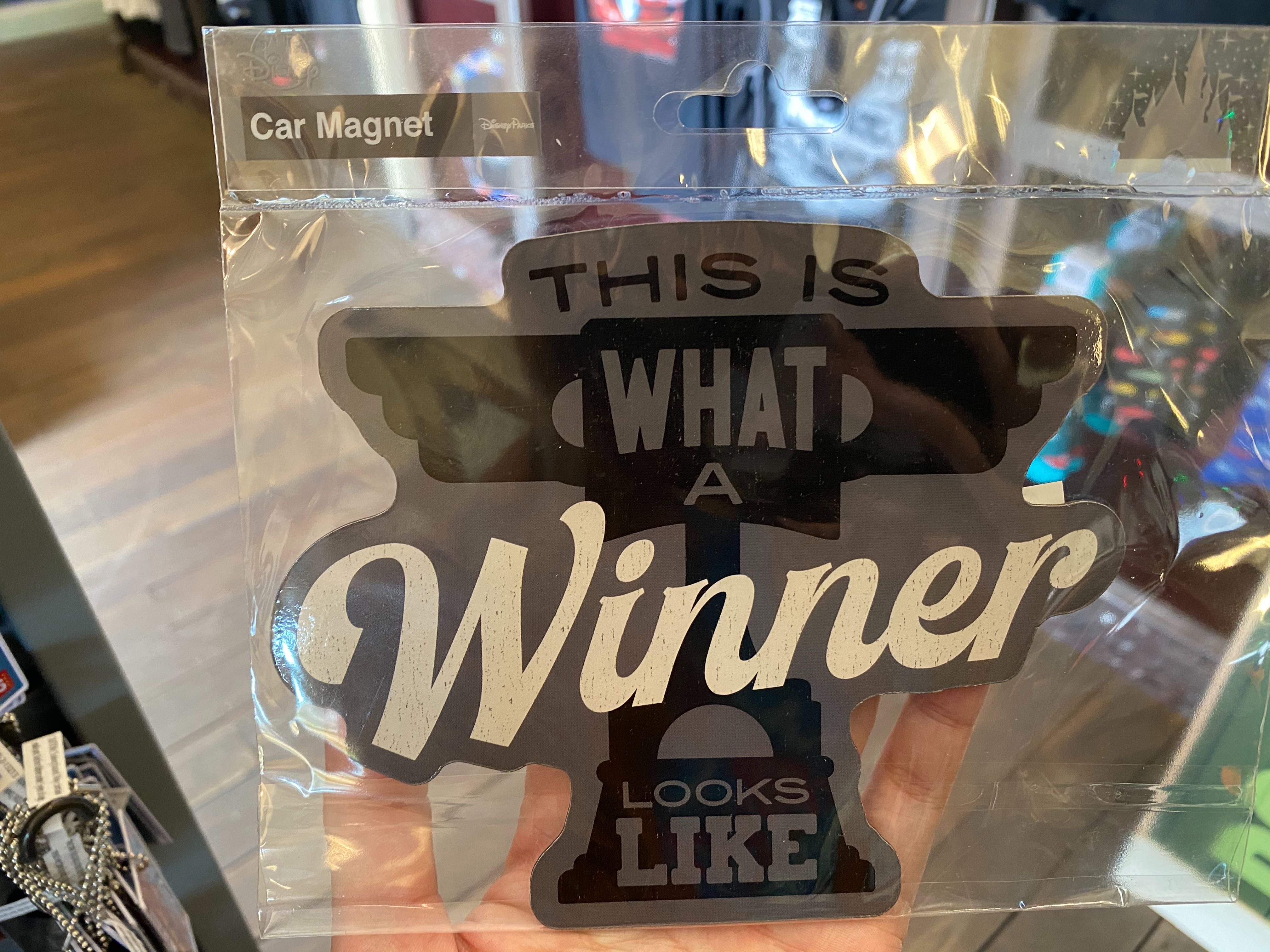 This Is What A Winner Looks Like Car Magnet