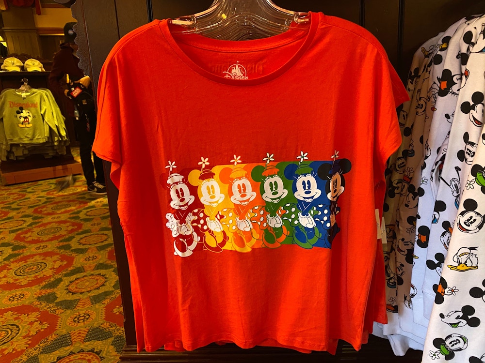 Disneyland Rainbow Minnie T-Shirt