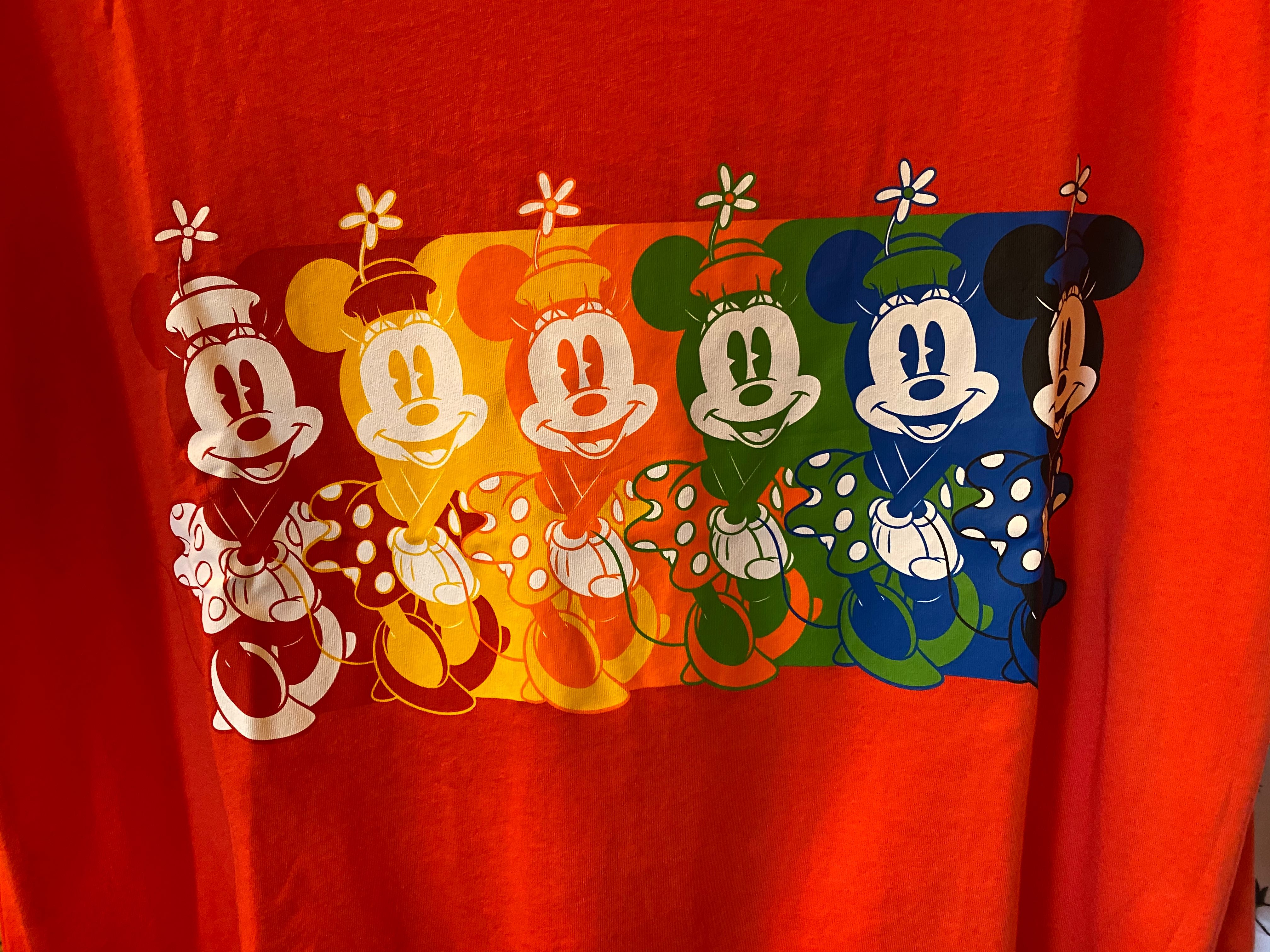 Disneyland Rainbow Minnie T-Shirt