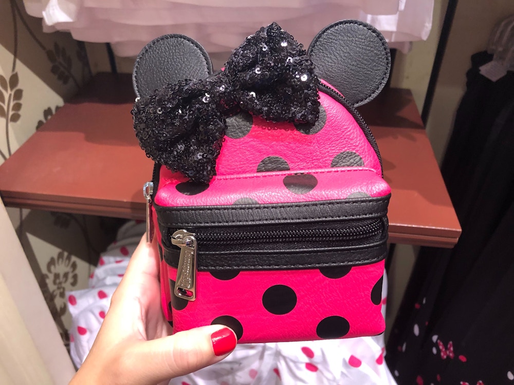 rock the dots Minnie Mouse loungefly