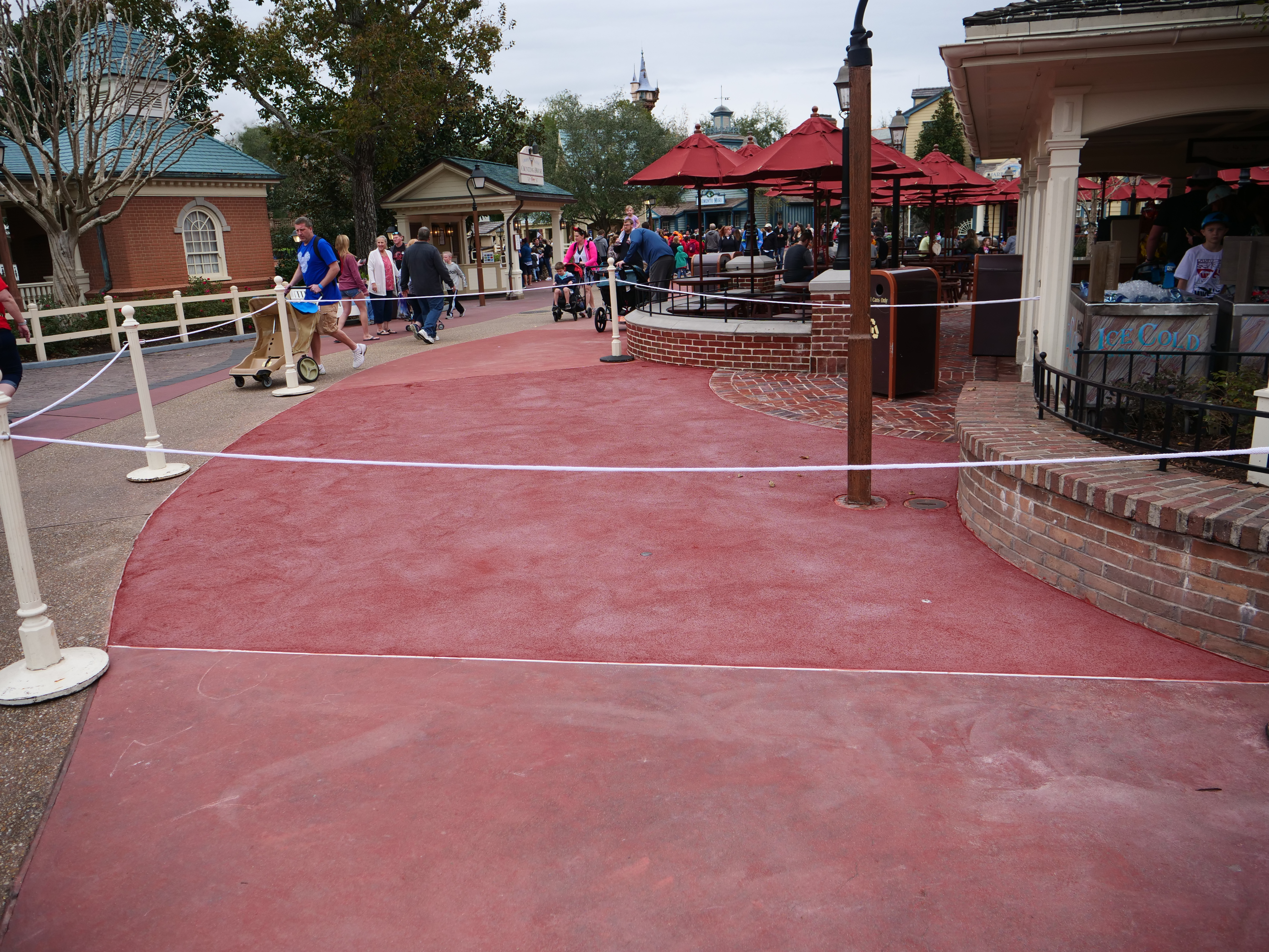 Liberty Square Pavement Work