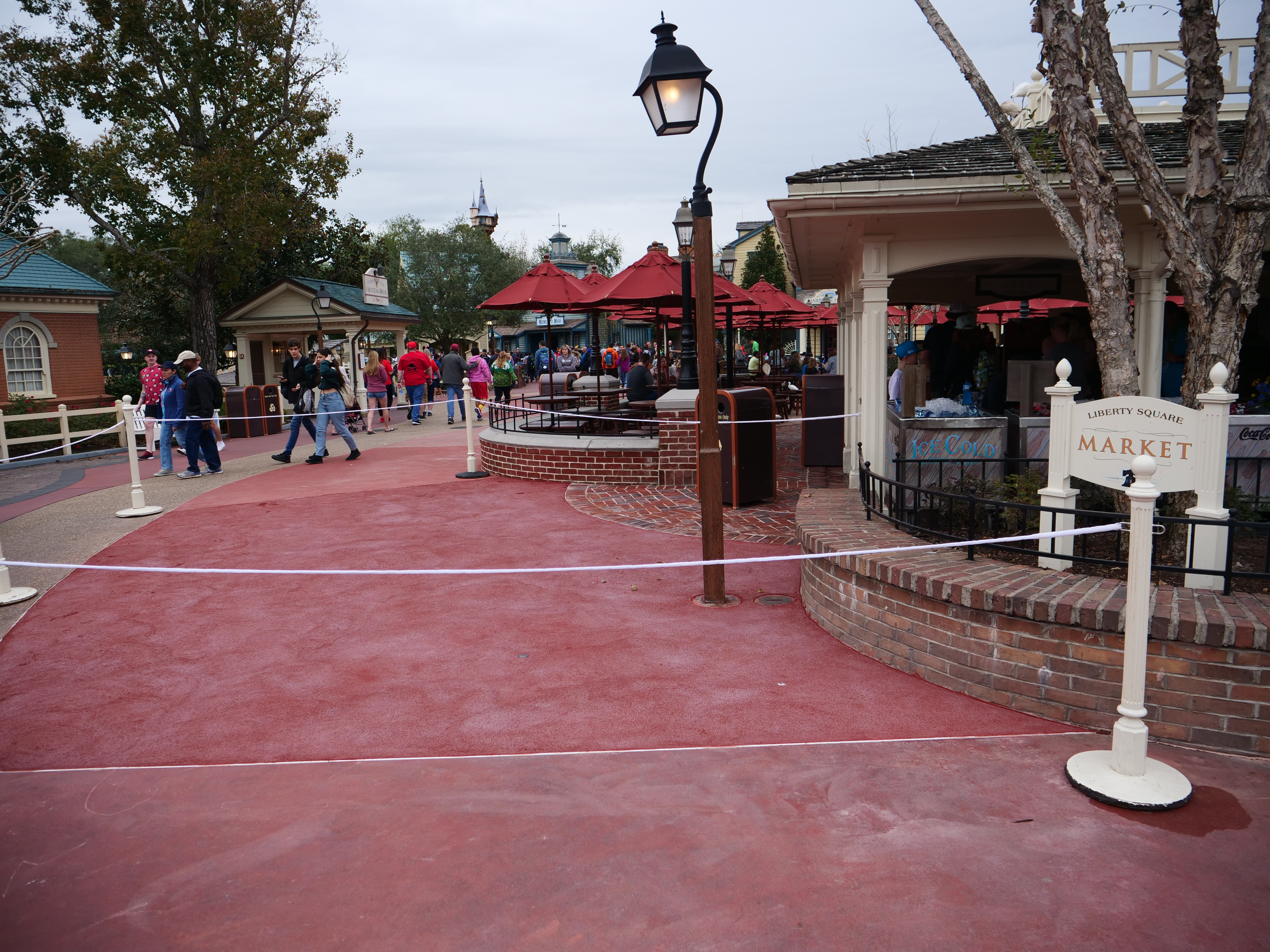Liberty Square Pavement Work
