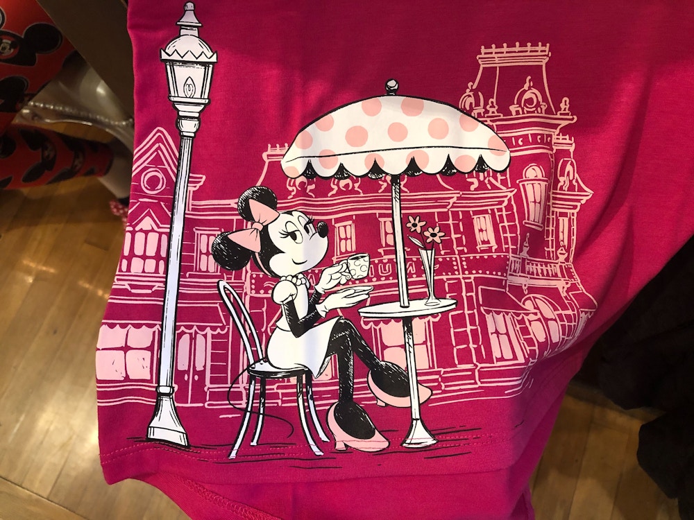 Rock The Dots Women's Main Street USA Minnie T-Shirt