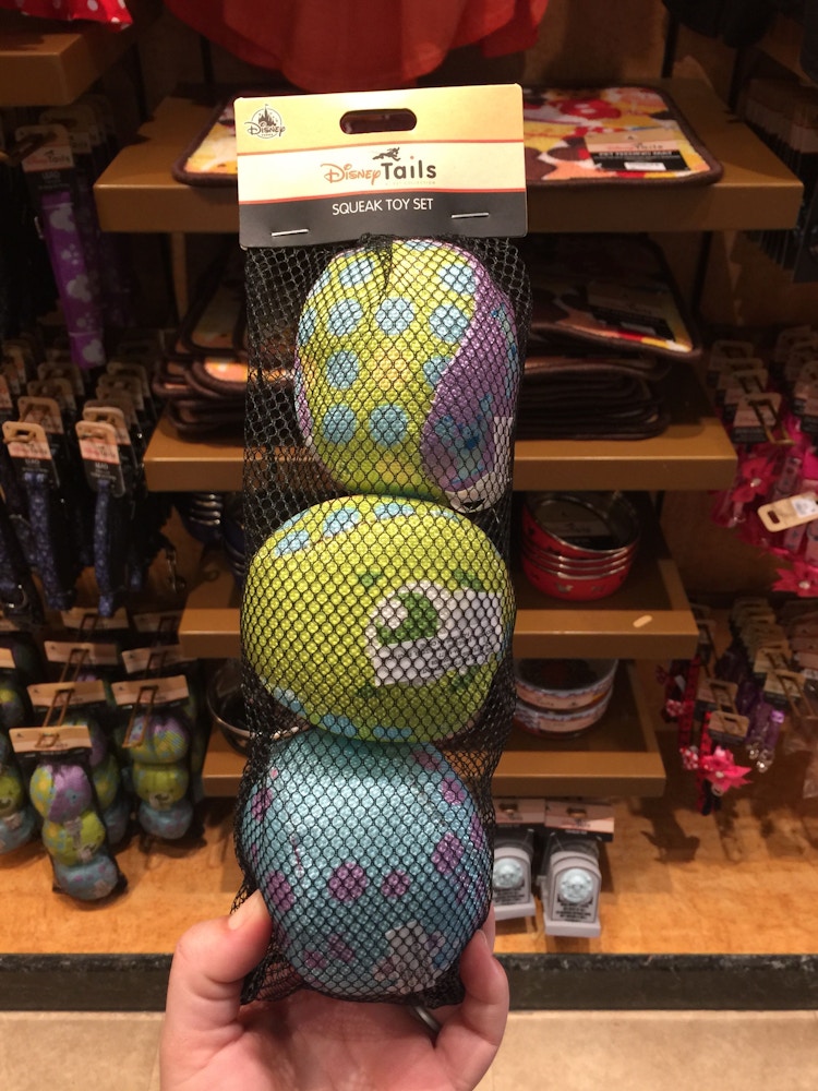 tails monsters inc balls squeakers