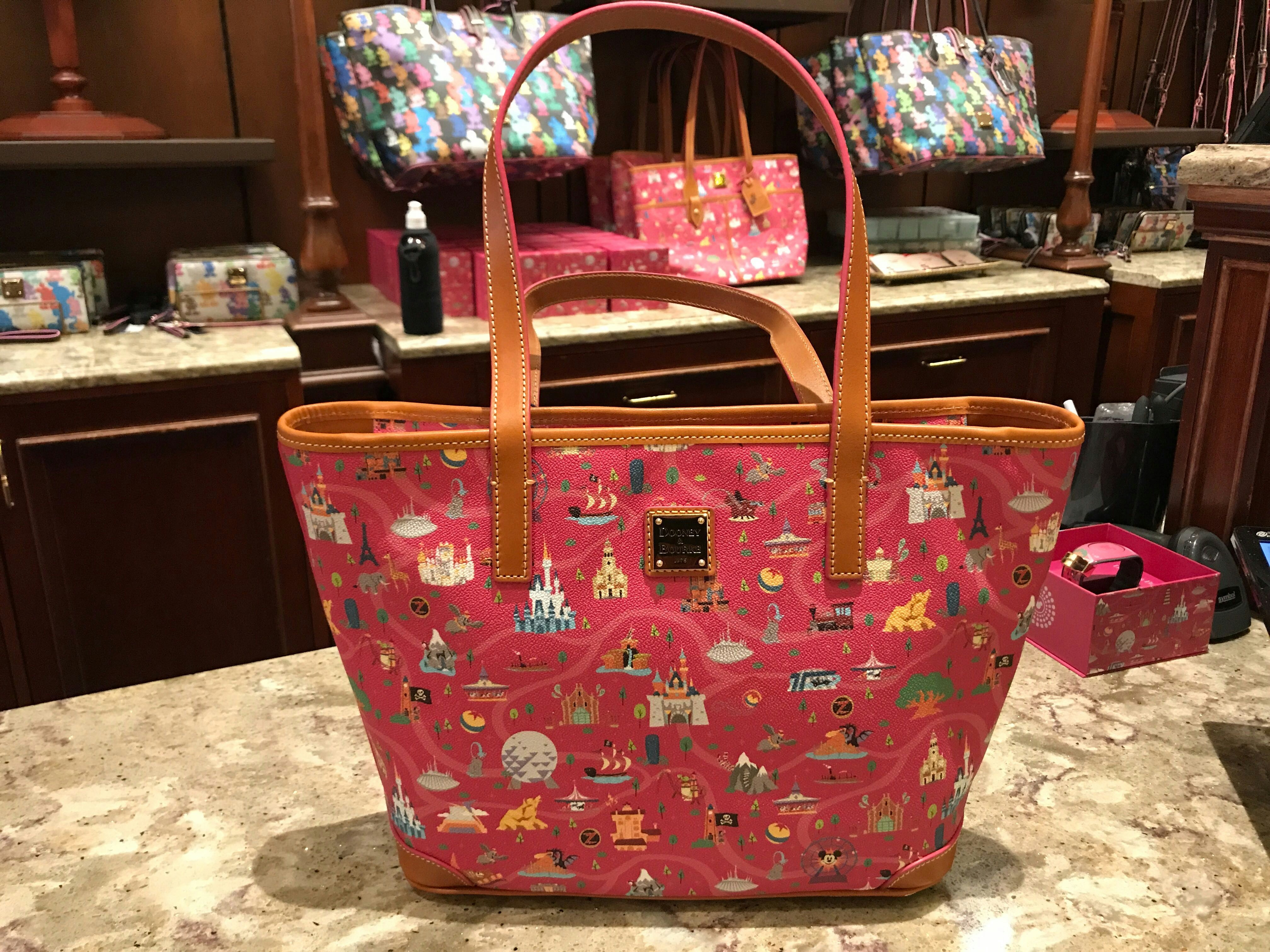 disney parks icons tote by dooney & bourke