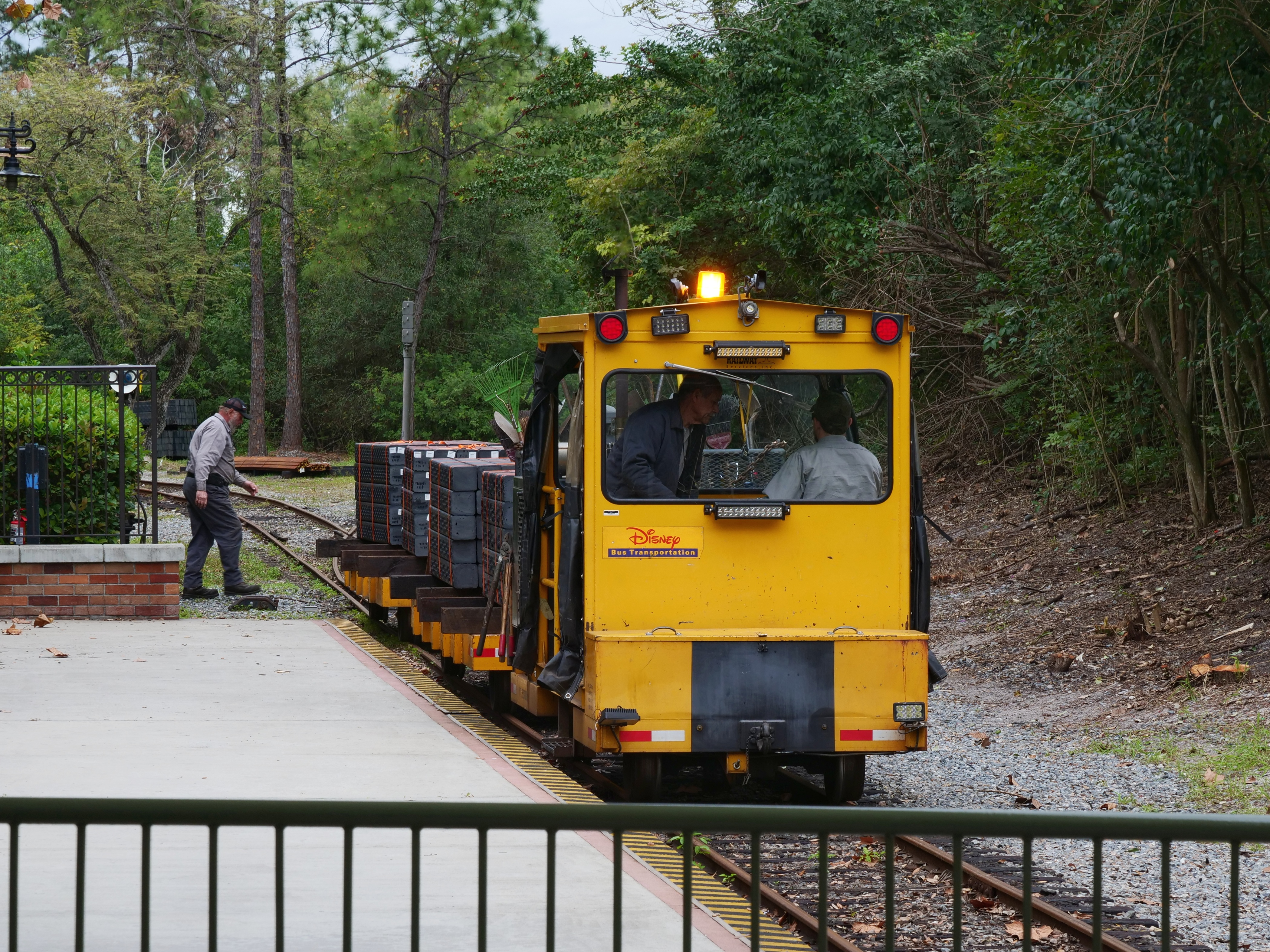 Magic Kingdom Railroad Maintenance Train