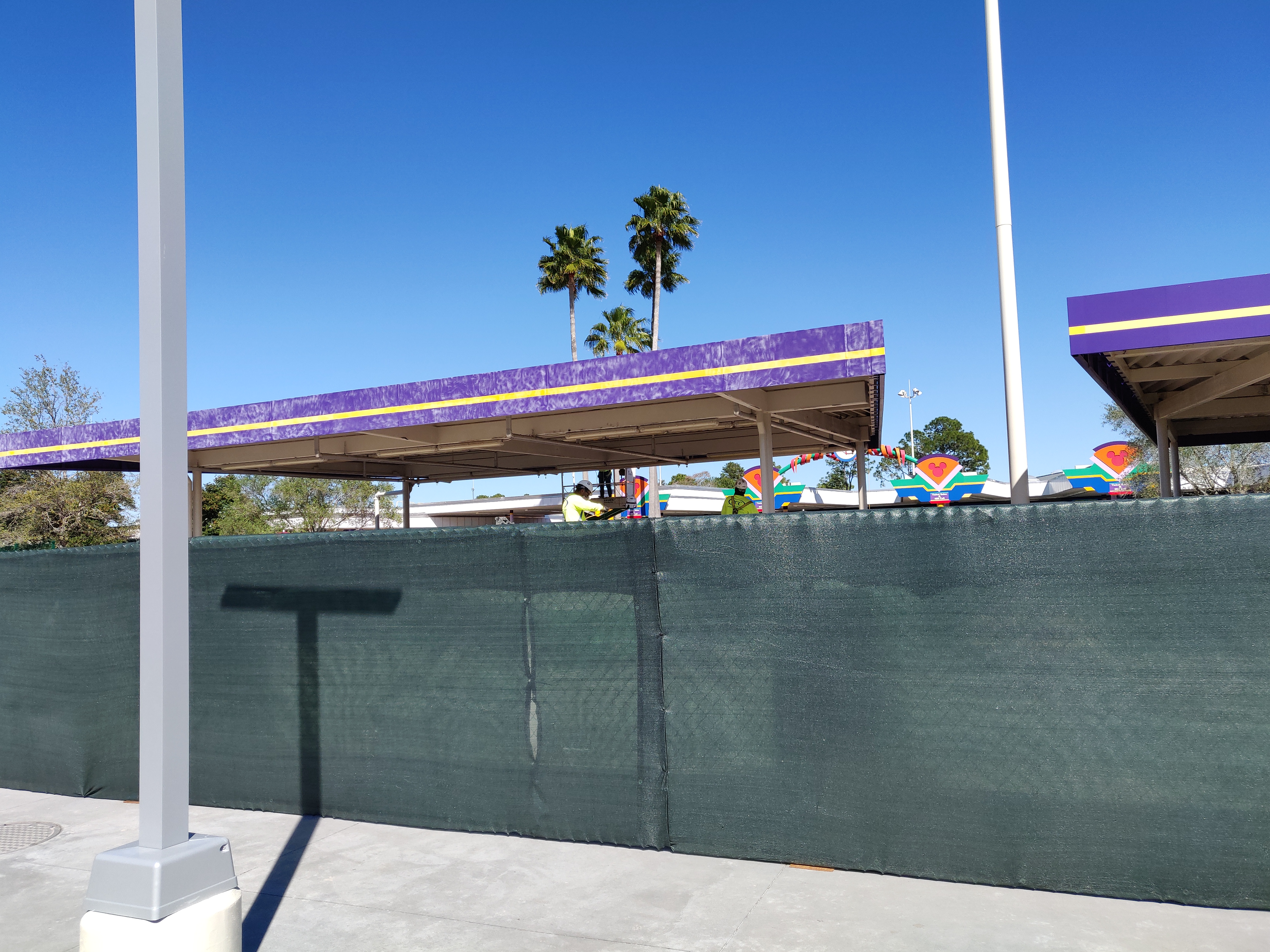 Transportation and Ticket Center Construction