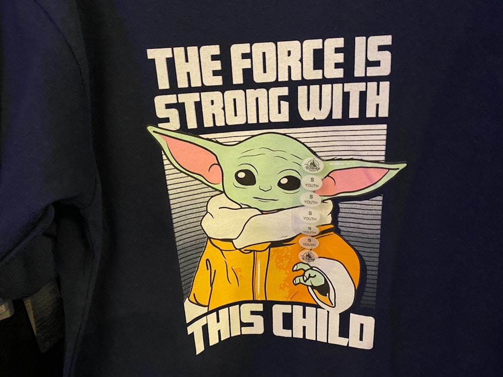 The force is strong with this child shirt1.jpg?auto=compress%2Cformat&fit=scale&h=750&ixlib=php 1.2