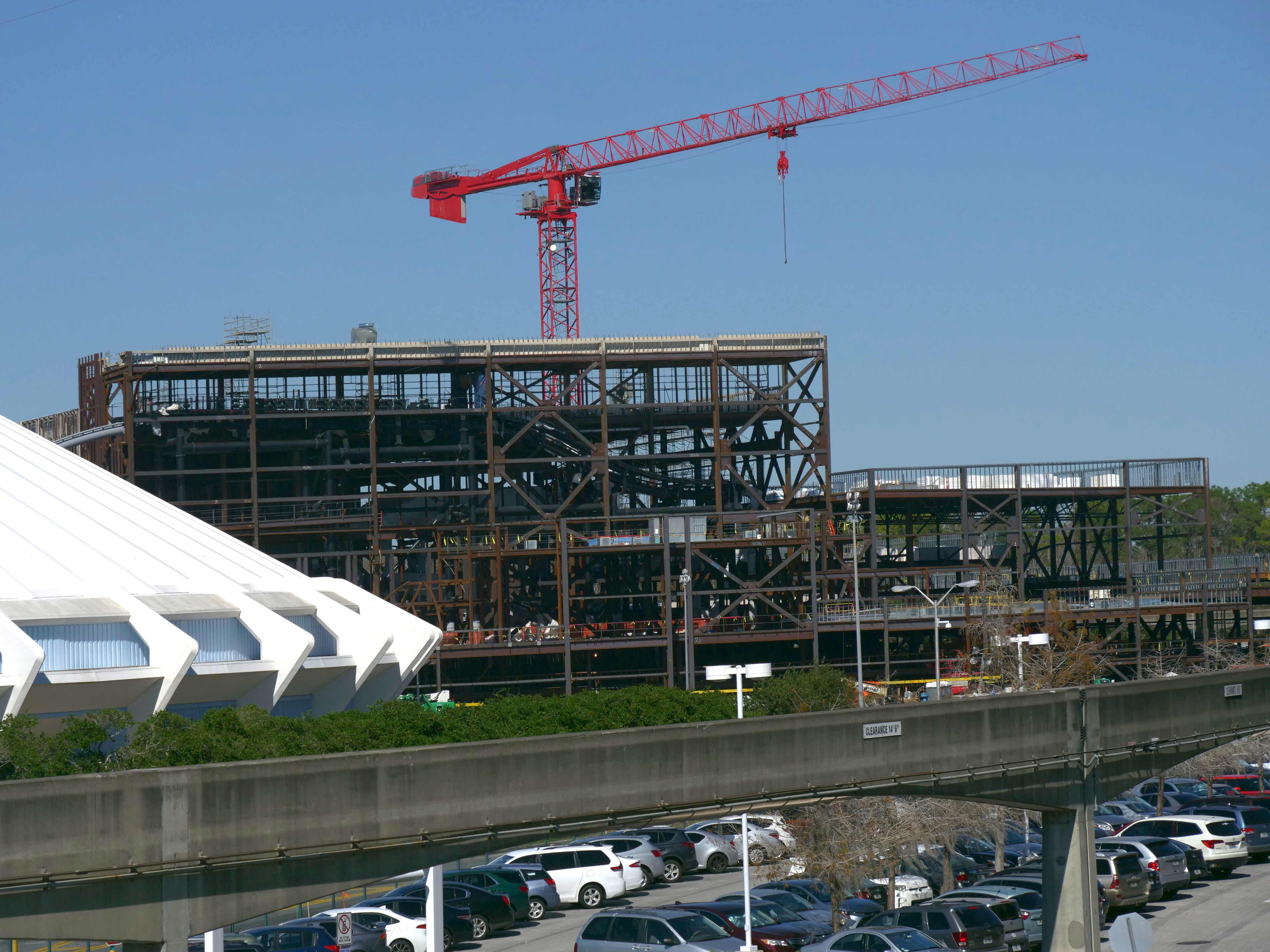 TRON Lightcycle Run Construction