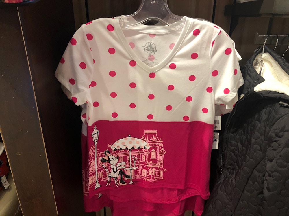 Rock The Dots Women's Main Street USA Minnie T-Shirt