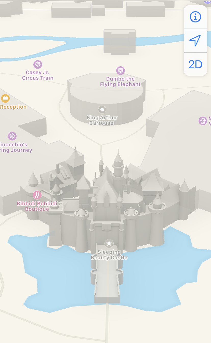 apple maps disneyland