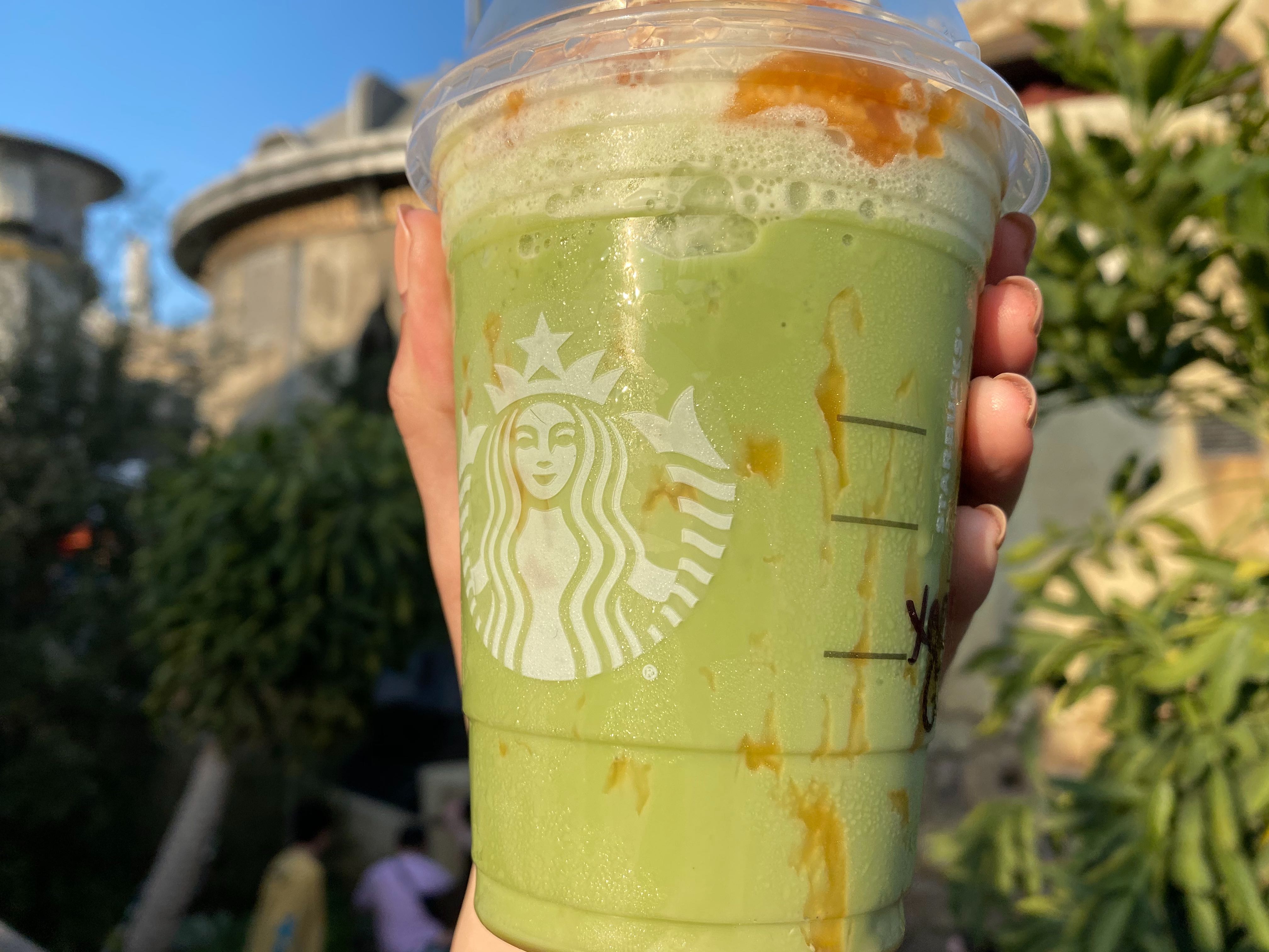 starbucks yoda frappuccino