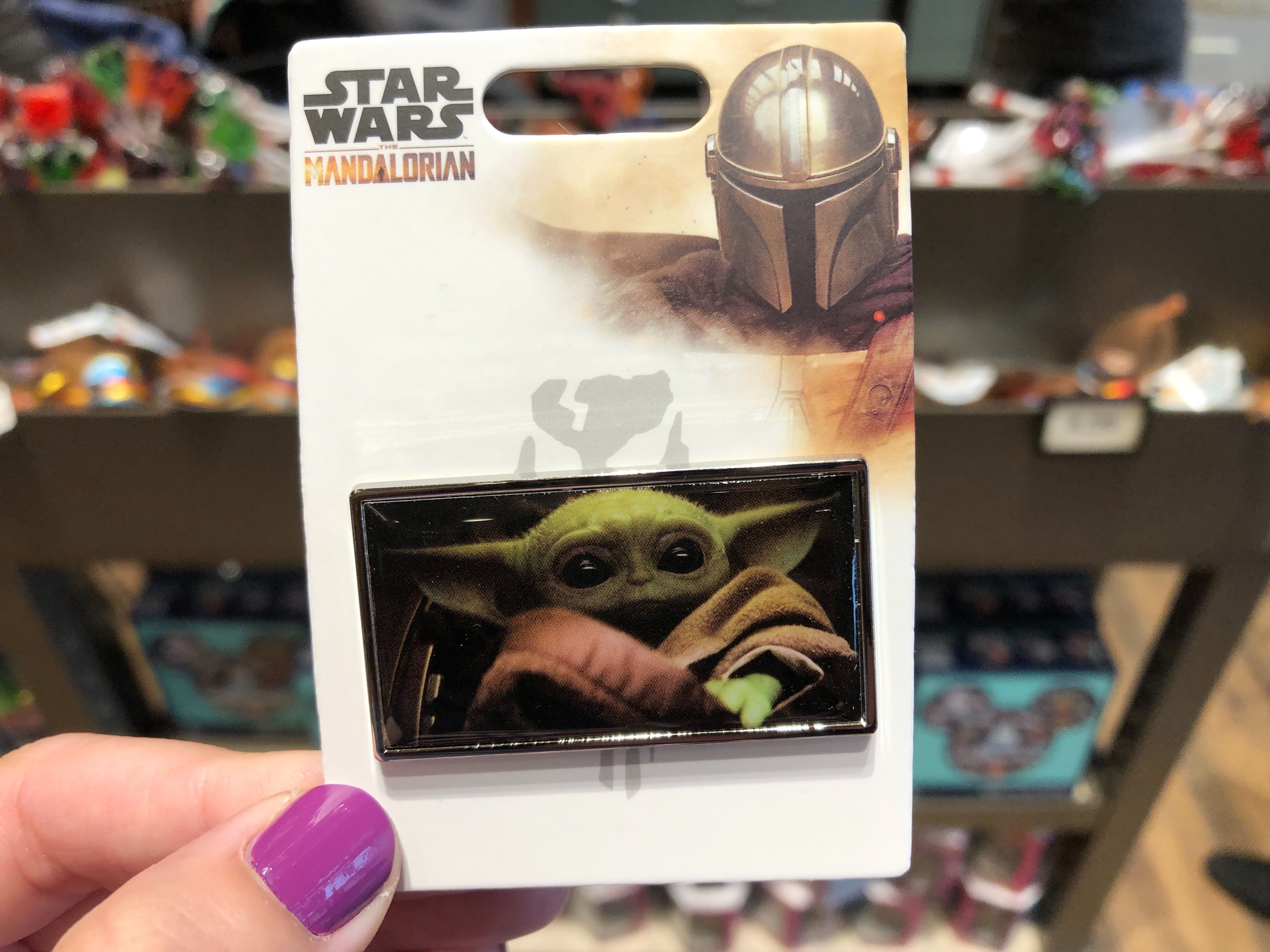 baby yoda pin