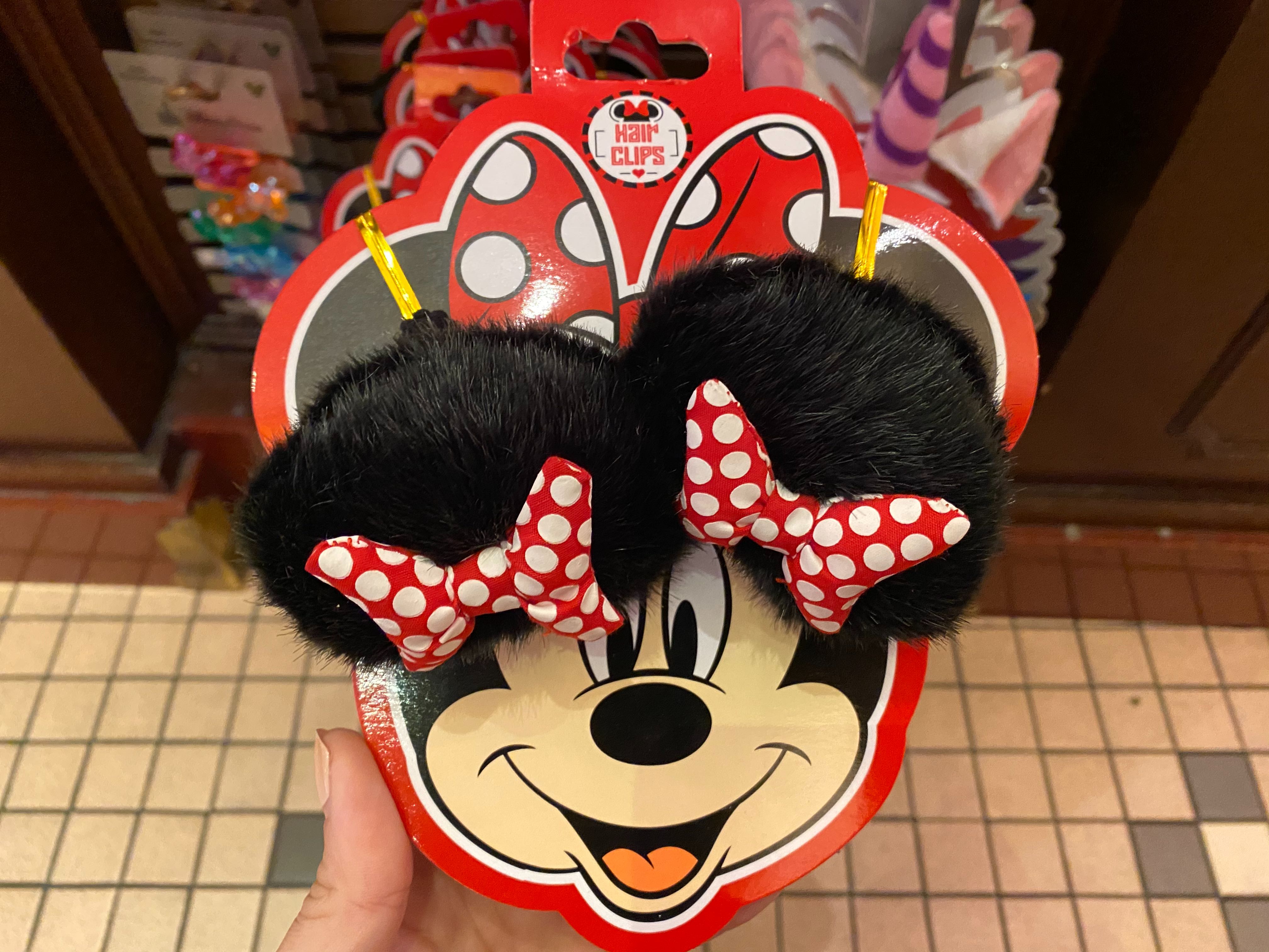 PHOTOS: New Character Hair Clip Accessories (Minnie Mouse, Marie