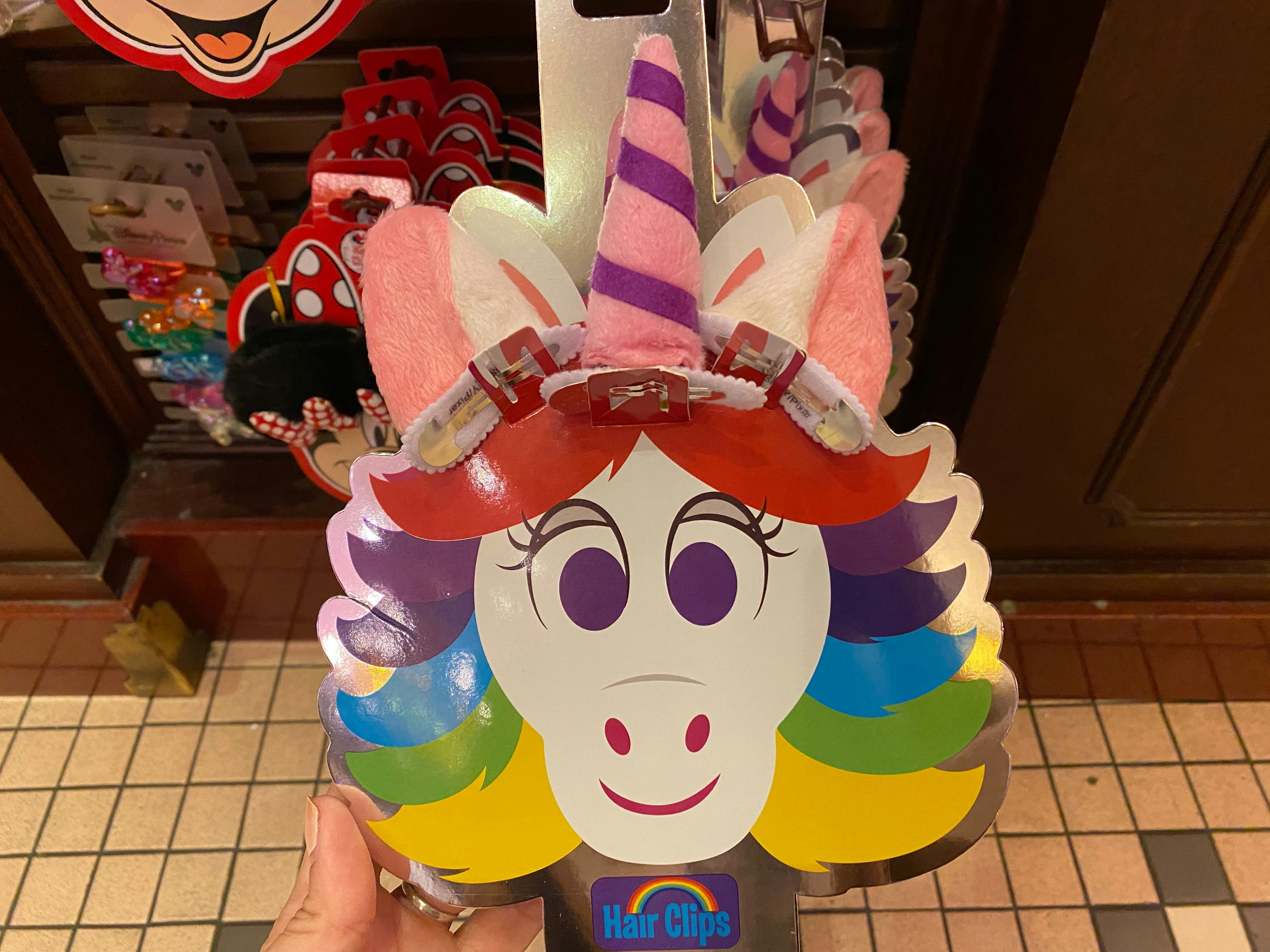 Rainbow Unicorn Hair Clips – $9.99