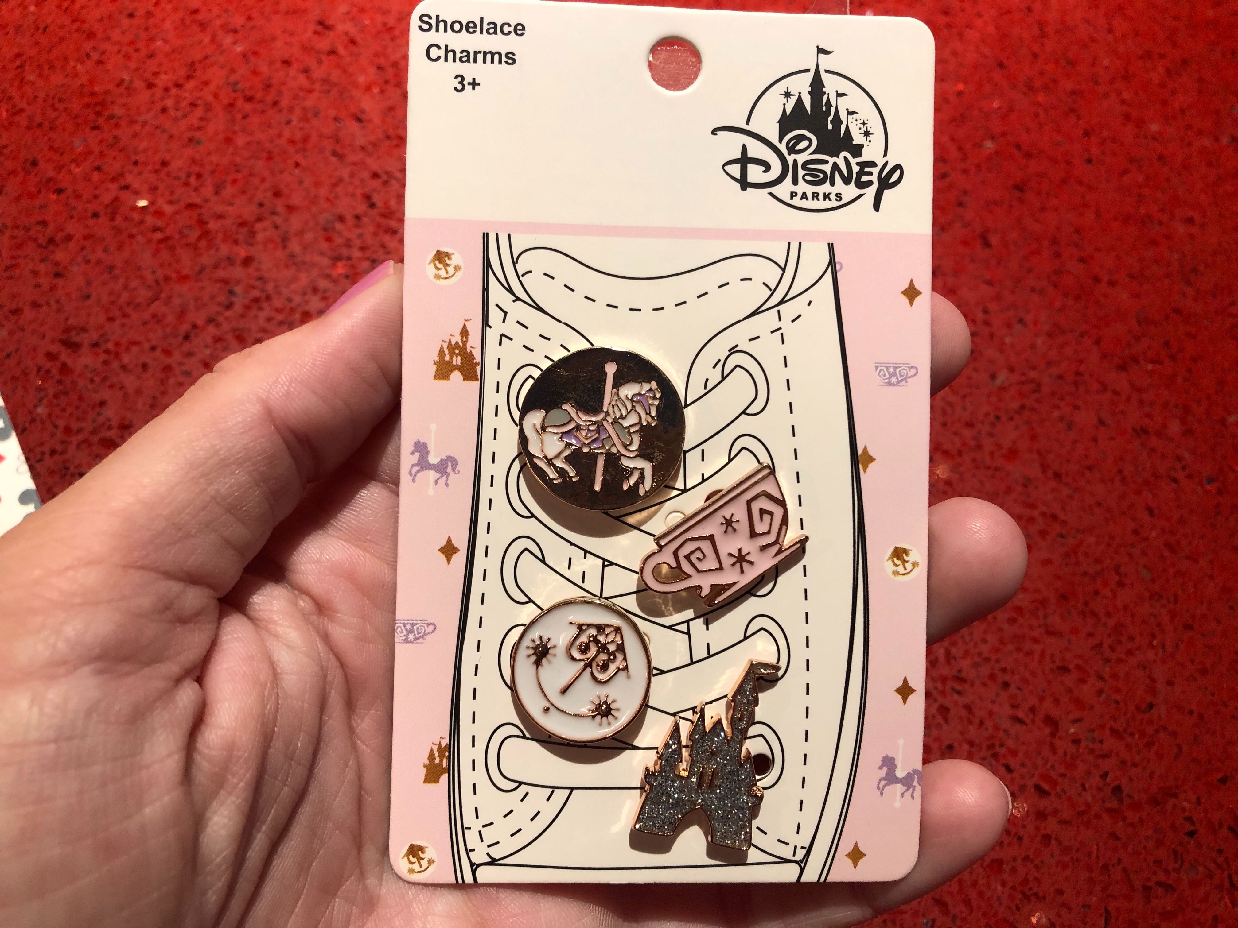 minnie mouse children's shoes and shoelace charms