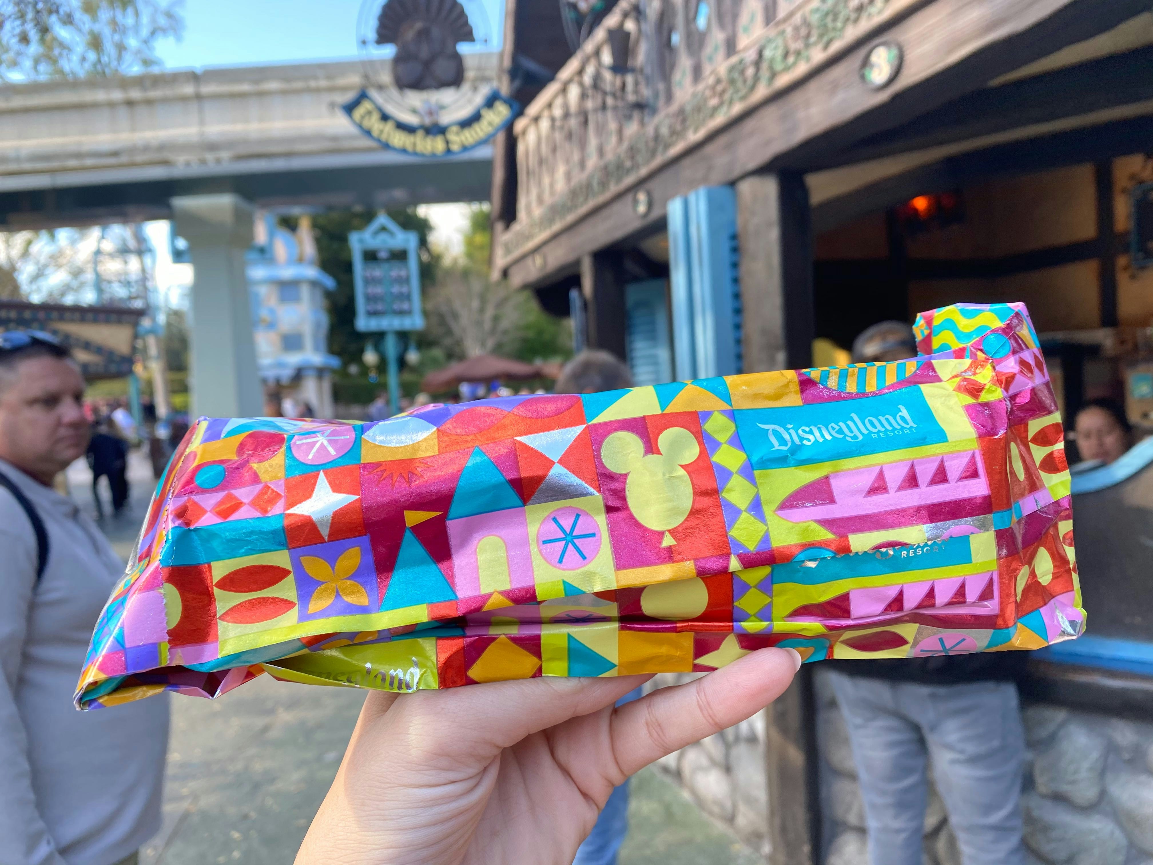 Colorful New Food Wrapping Bring a Pop of Color to Disneyland Snacks