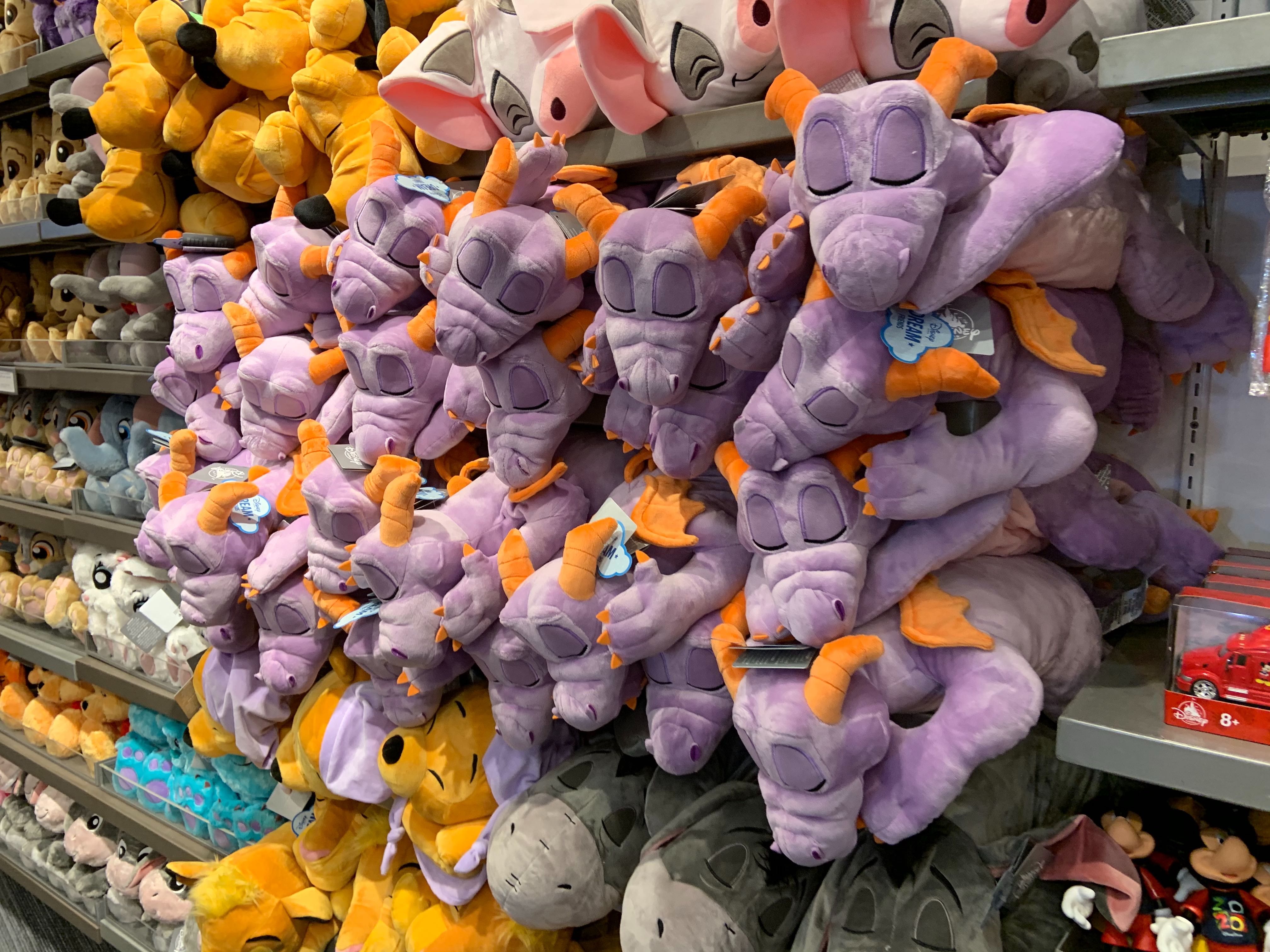 PHOTOS Sleepy Figment Dream Friend Plush Back in Stock at Walt Disney World WDW News Today