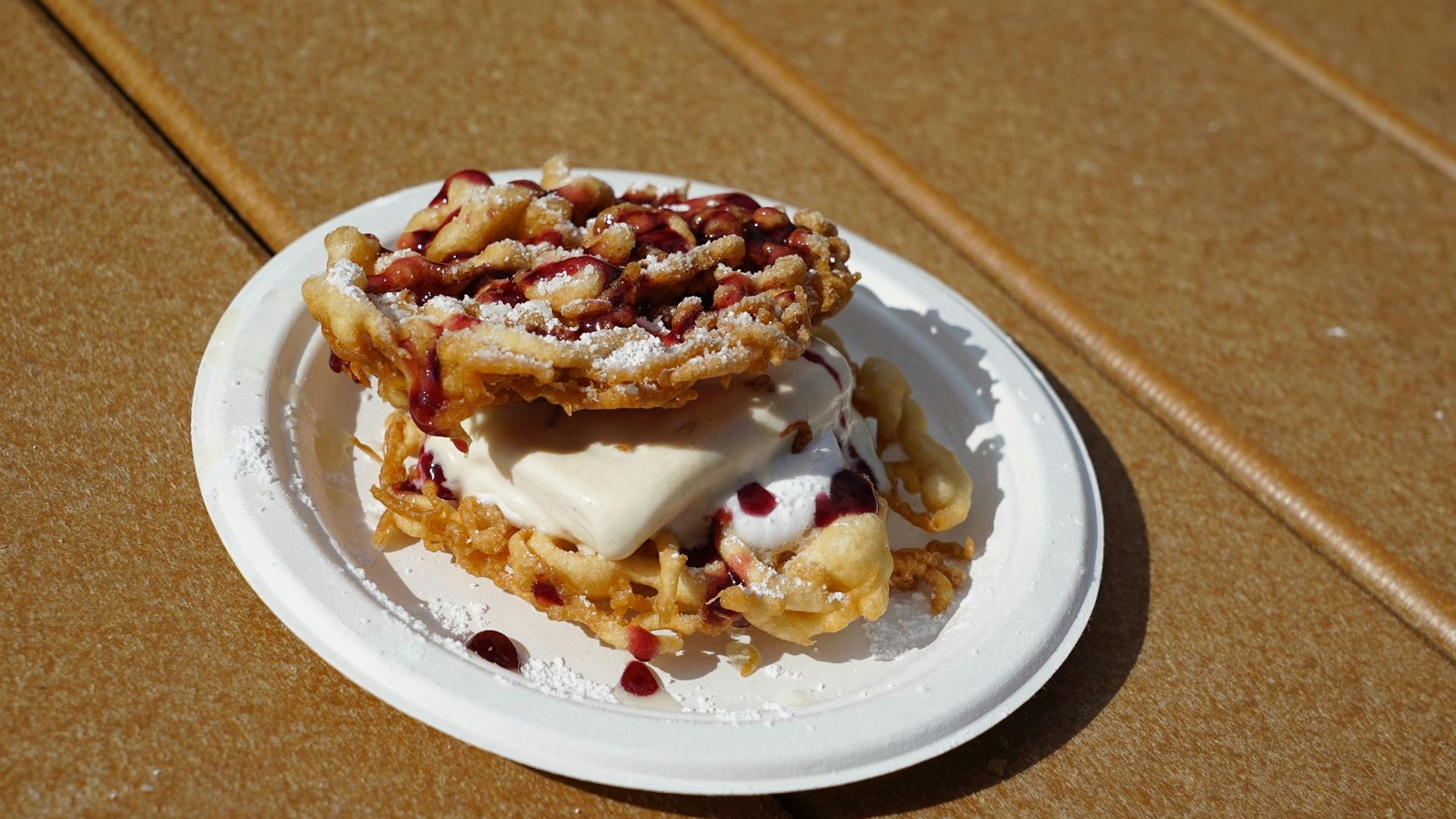 Review It S Peanut Butter And Jelly Time At The Funnel Cake Kiosk