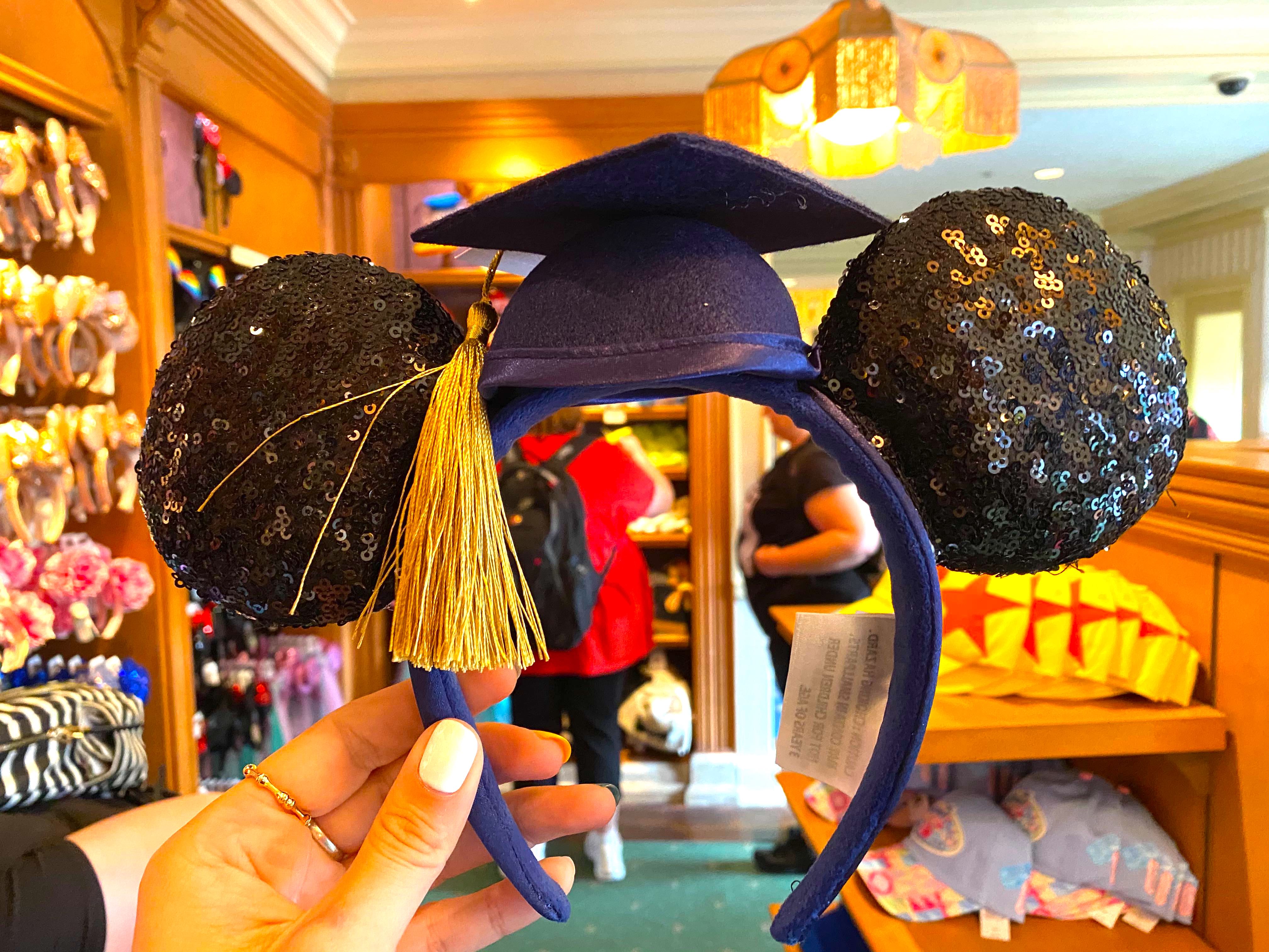 Graduation cap cheap mickey ears