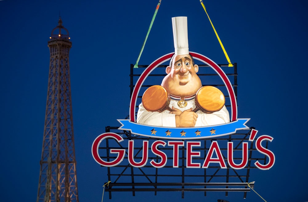 PHOTOS: New Gusteau’s Restaurant Signage Installed at Remy's