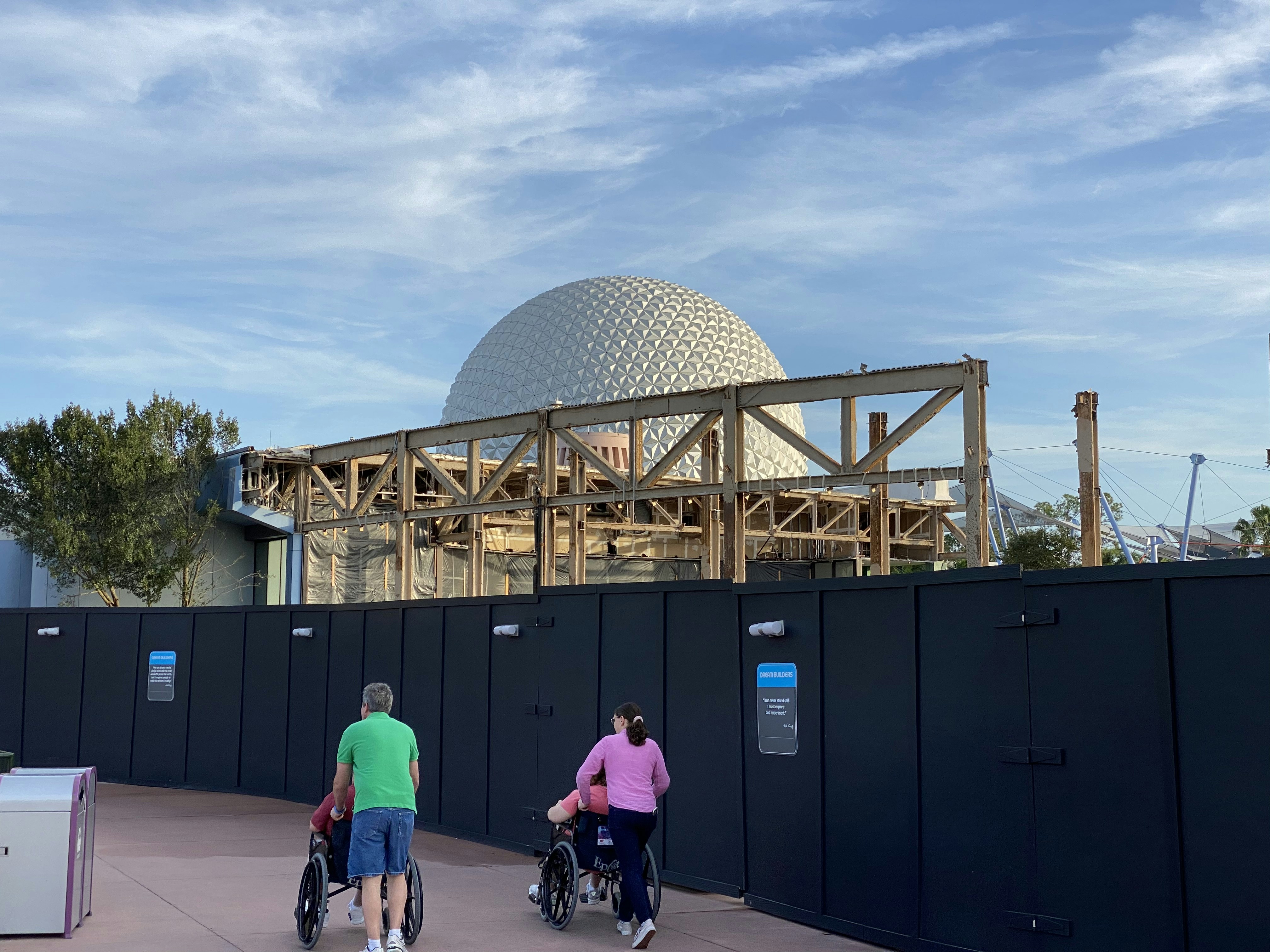 PHOTOS: Last Remaining Segments of Innoventions West as Demolition