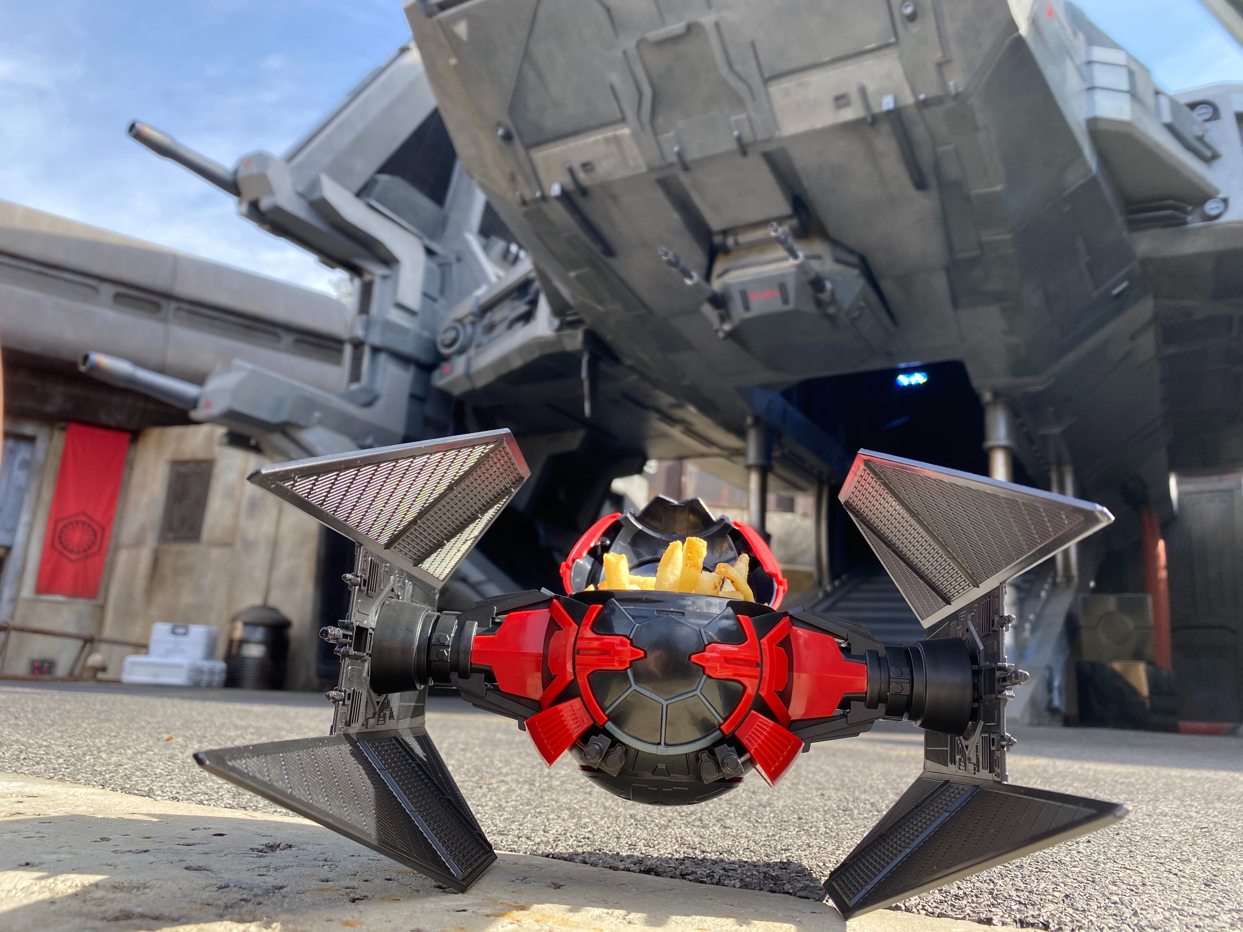 PHOTOS: New Kylo Ren TIE Interceptor Souvenir French Fry Bucket