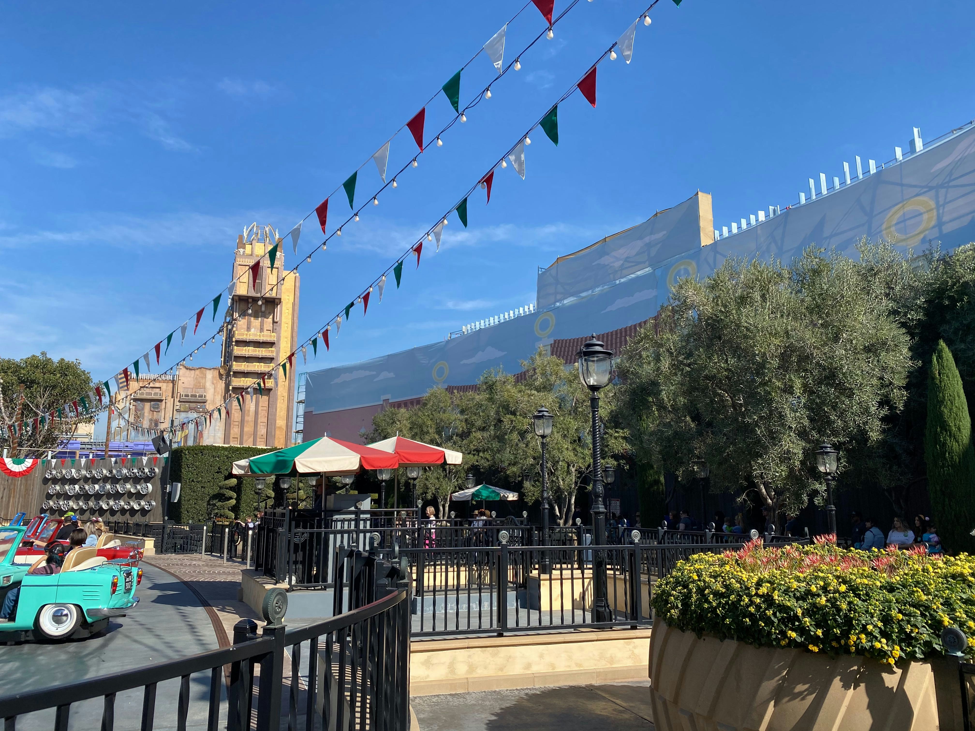 PHOTOS: Tents Set Up for Super Bowl LVI Coverage at Disney California  Adventure - WDW News Today