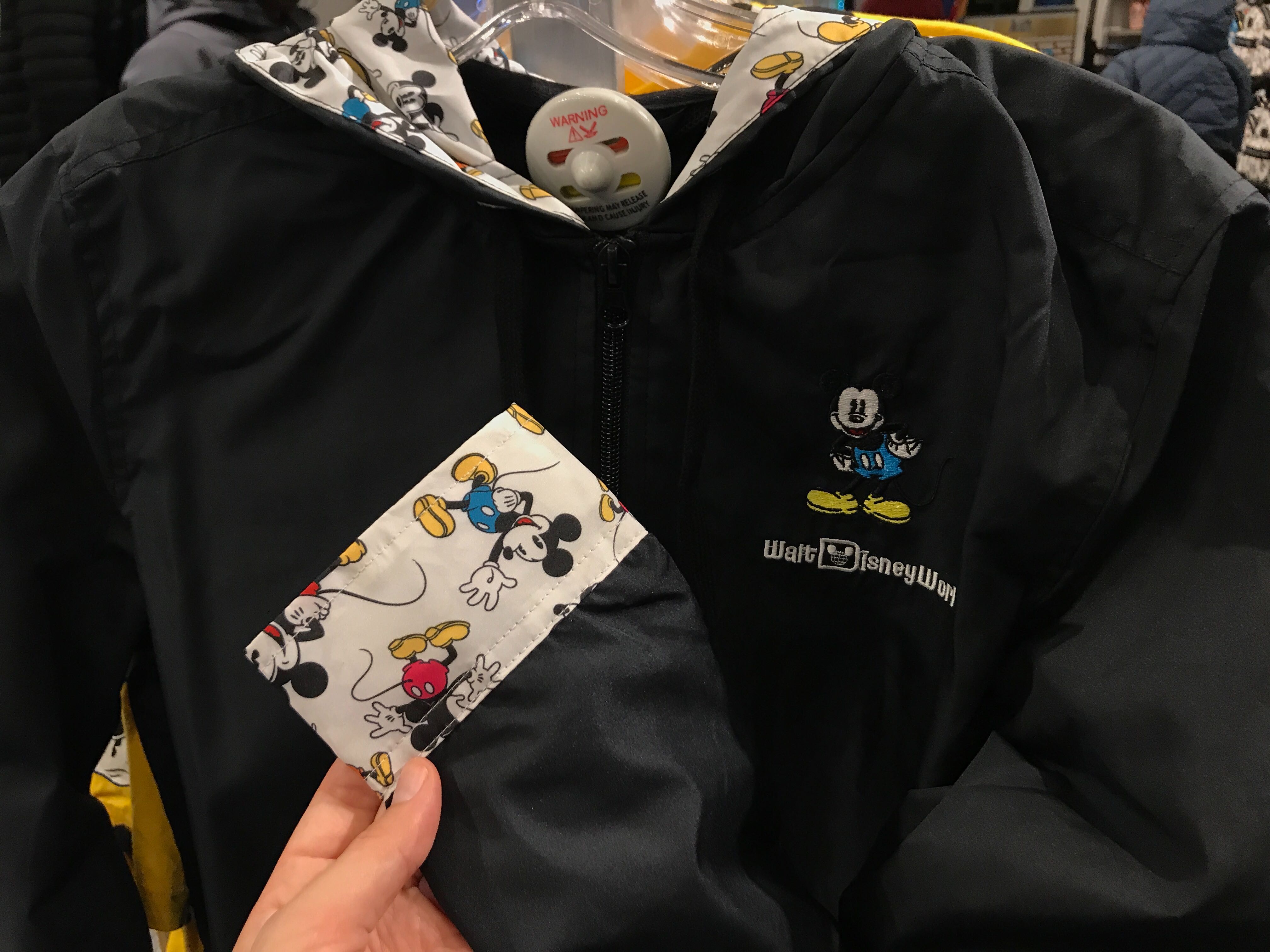 mickey adult coat