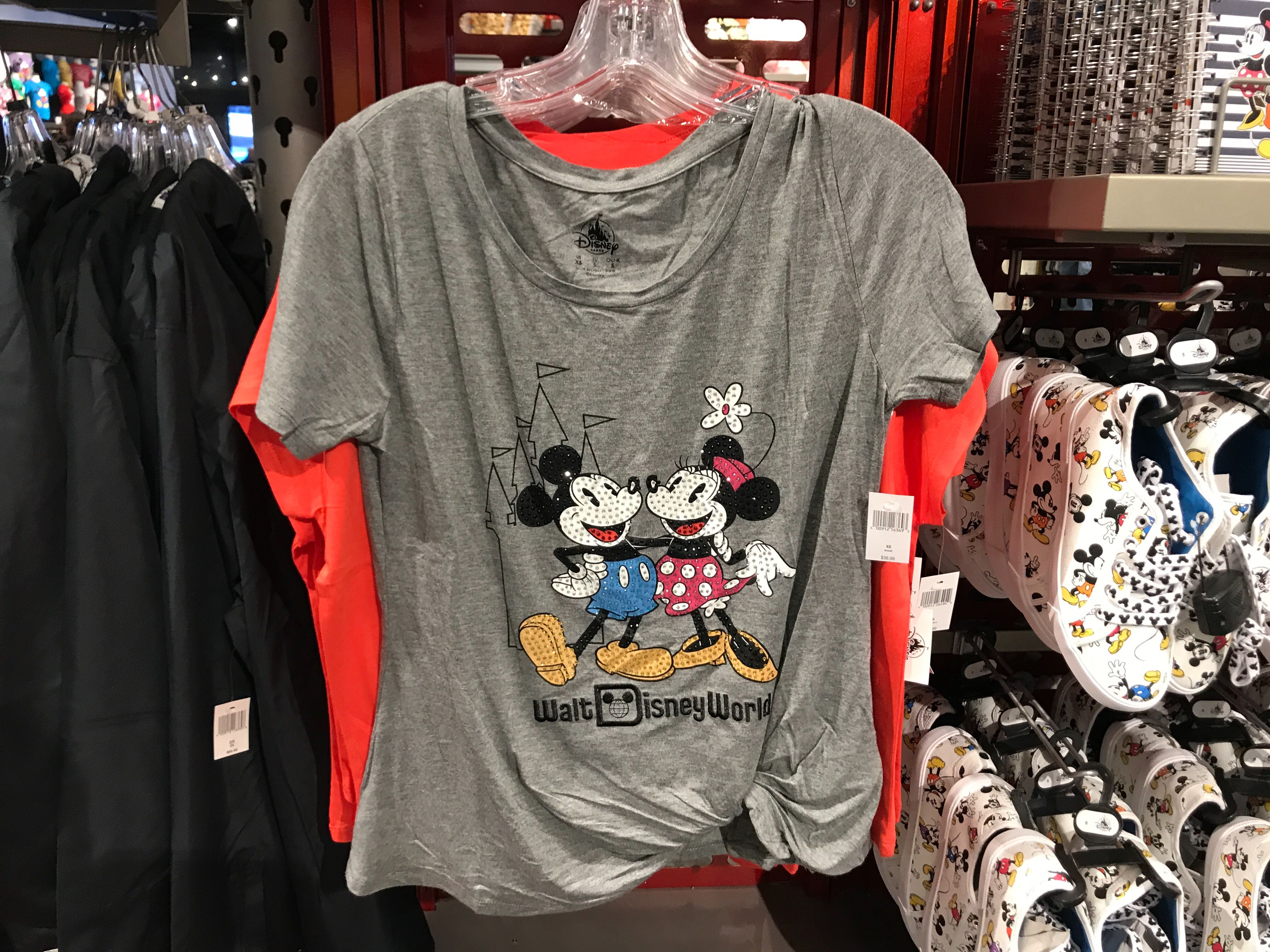 mickey and minnie women's top