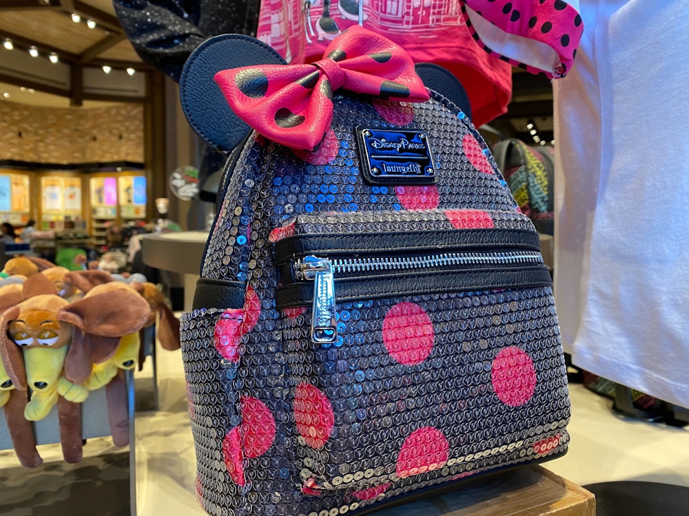 PHOTOS: New Minnie Mouse Loungefly Mini Backpack Spotted at Disney